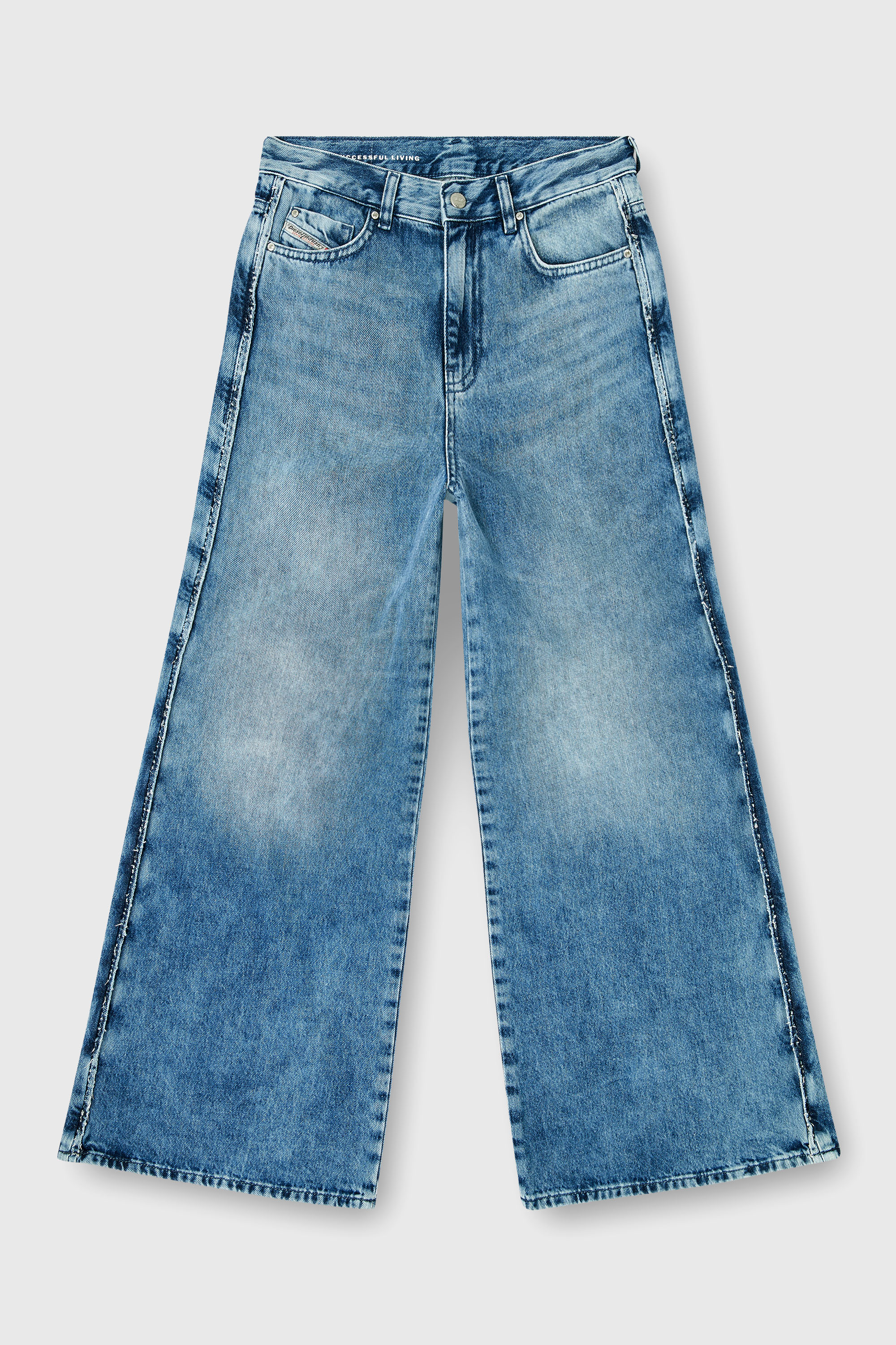 Diesel - Flare Jeans 1978 D-Akemi 0ADCJ Femme, Bleu moyen - Image 6