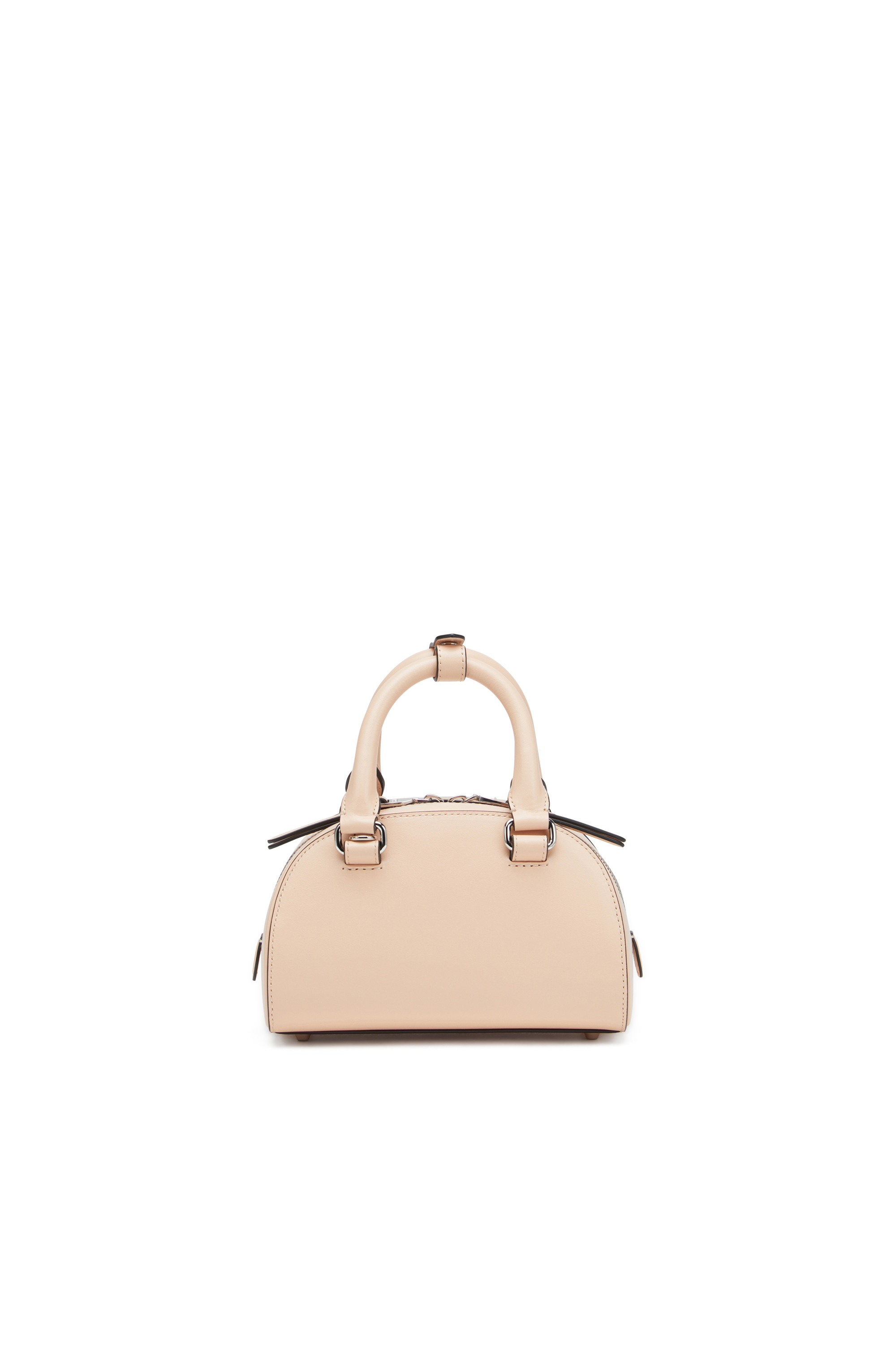 Diesel - 1DR DOME CROSSBODY, 1DR Dome-Mini sac bowling en cuir Femme in Rose - 2