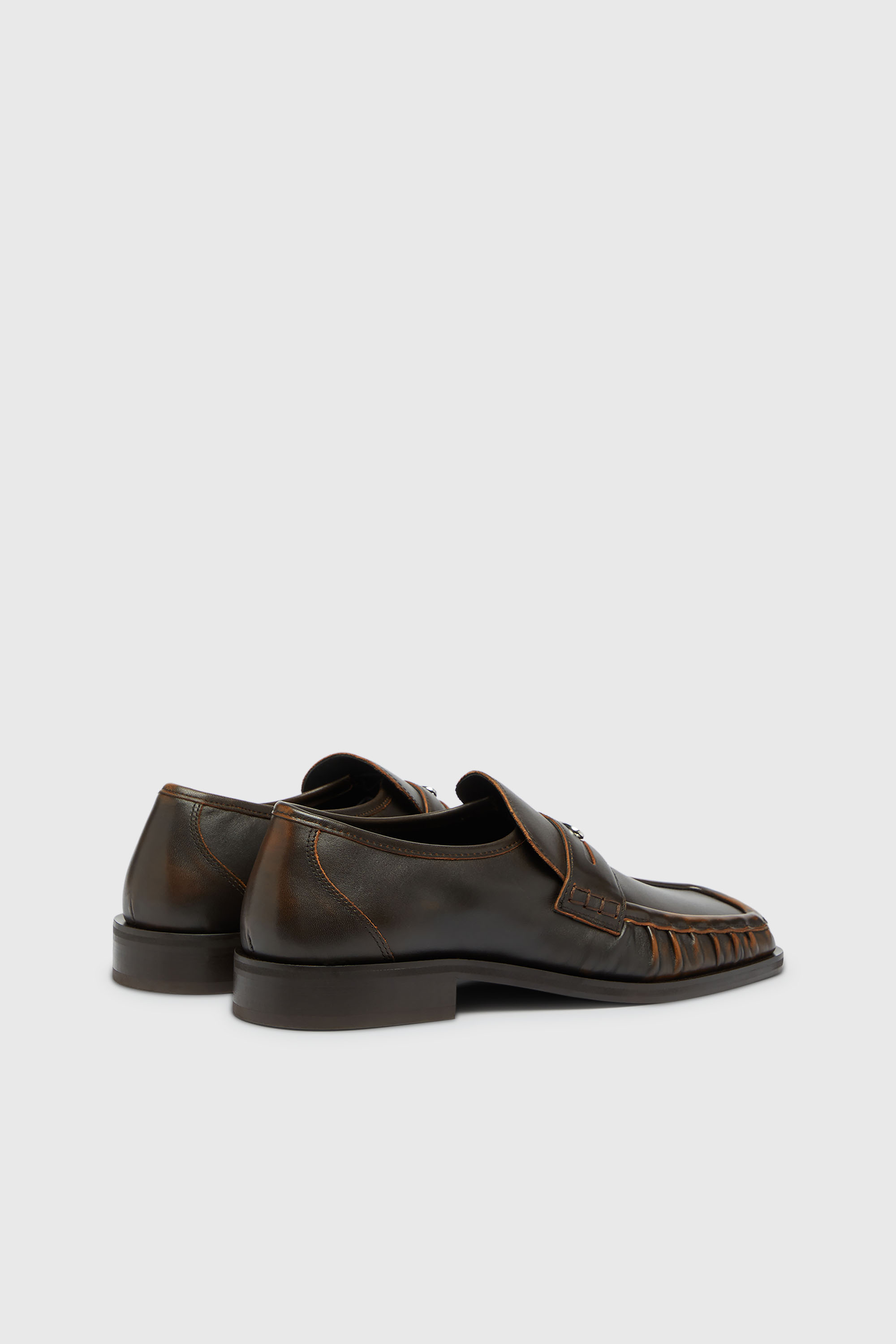 Diesel - D-AMBER LOAFER, D-Amber - Mocassins Penny en cuir Homme in Marron - 3