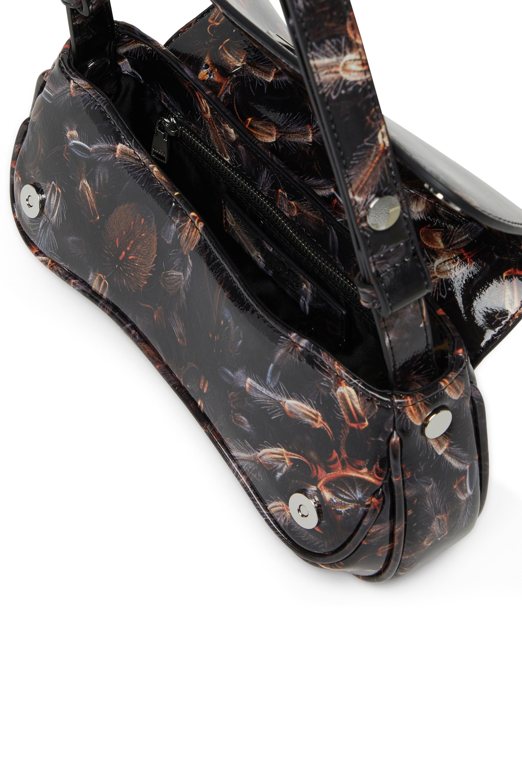 Diesel - PLAY CLUTCH, Play-Pochette brillante avec imprim&eacute; Femme in Polychrome - 4