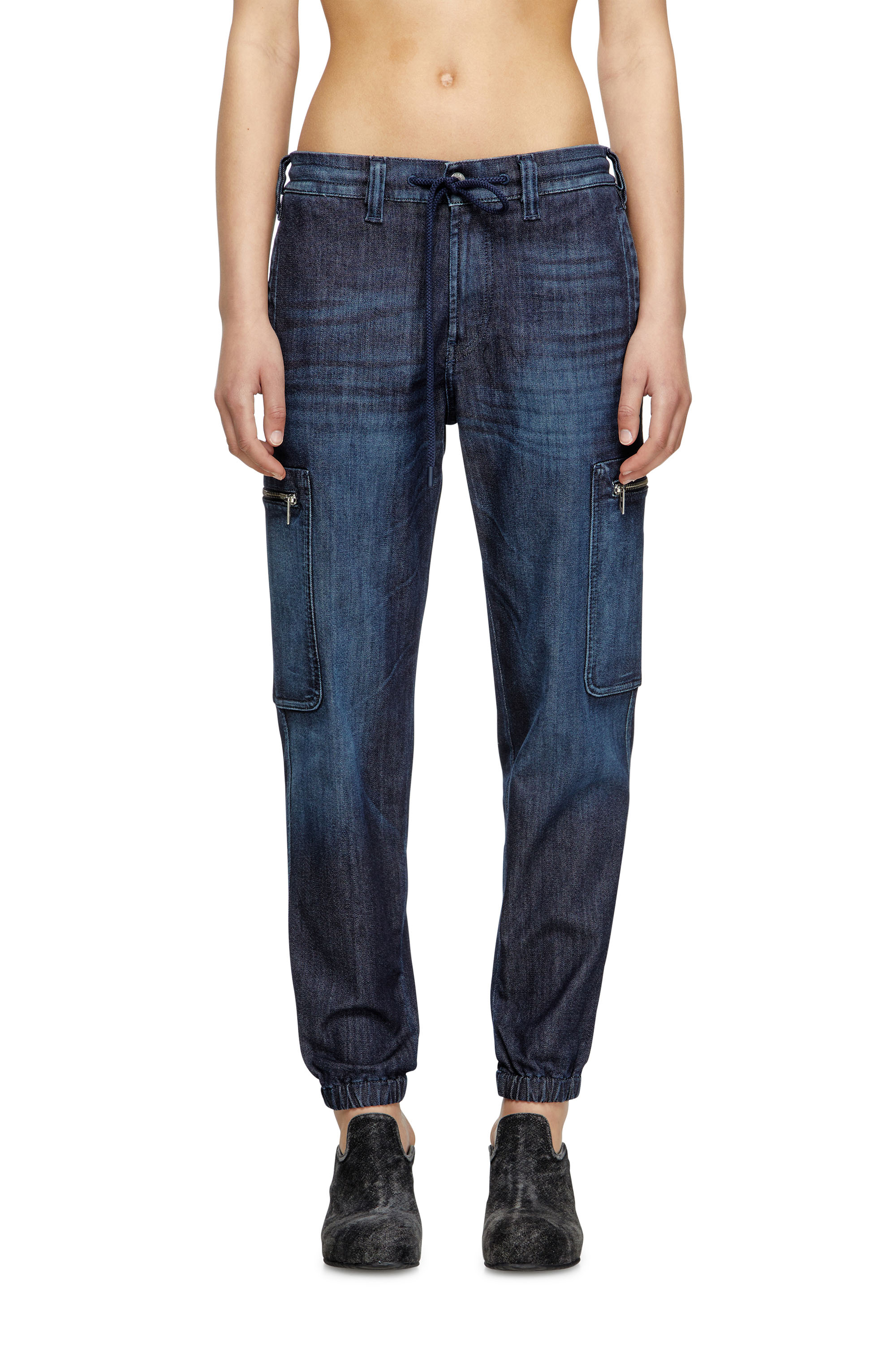 Diesel - Unisex's Slim D-Lab JoggJeans&reg; 09L11, Dark Blue - 1