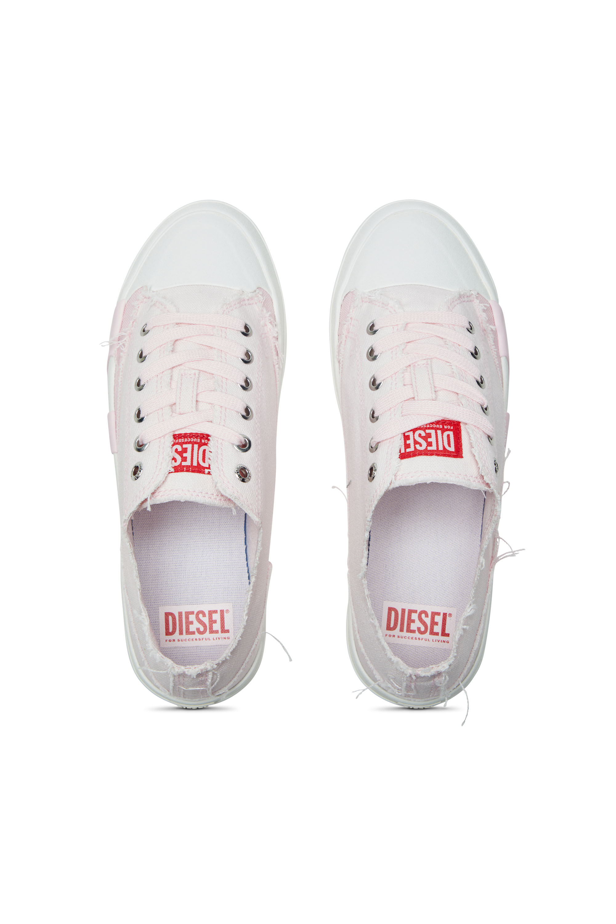 Diesel - S-D-VERSE LOW W, Baskets en toile effilochée Femme in Polychrome - 5