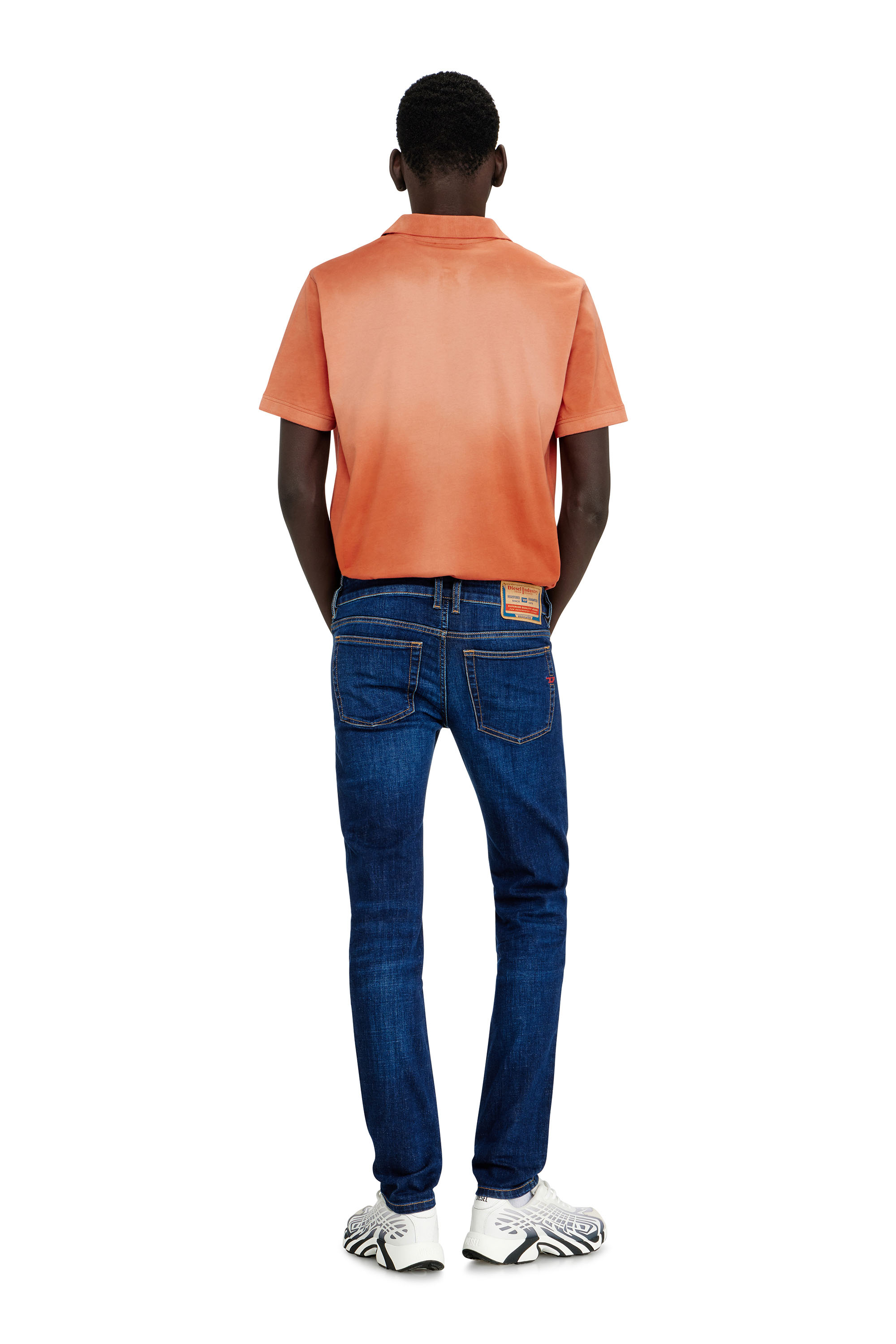 Diesel - Skinny Jeans 1979 Sleenker 09J17 Homme, Bleu Fonc&eacute; - Image 4