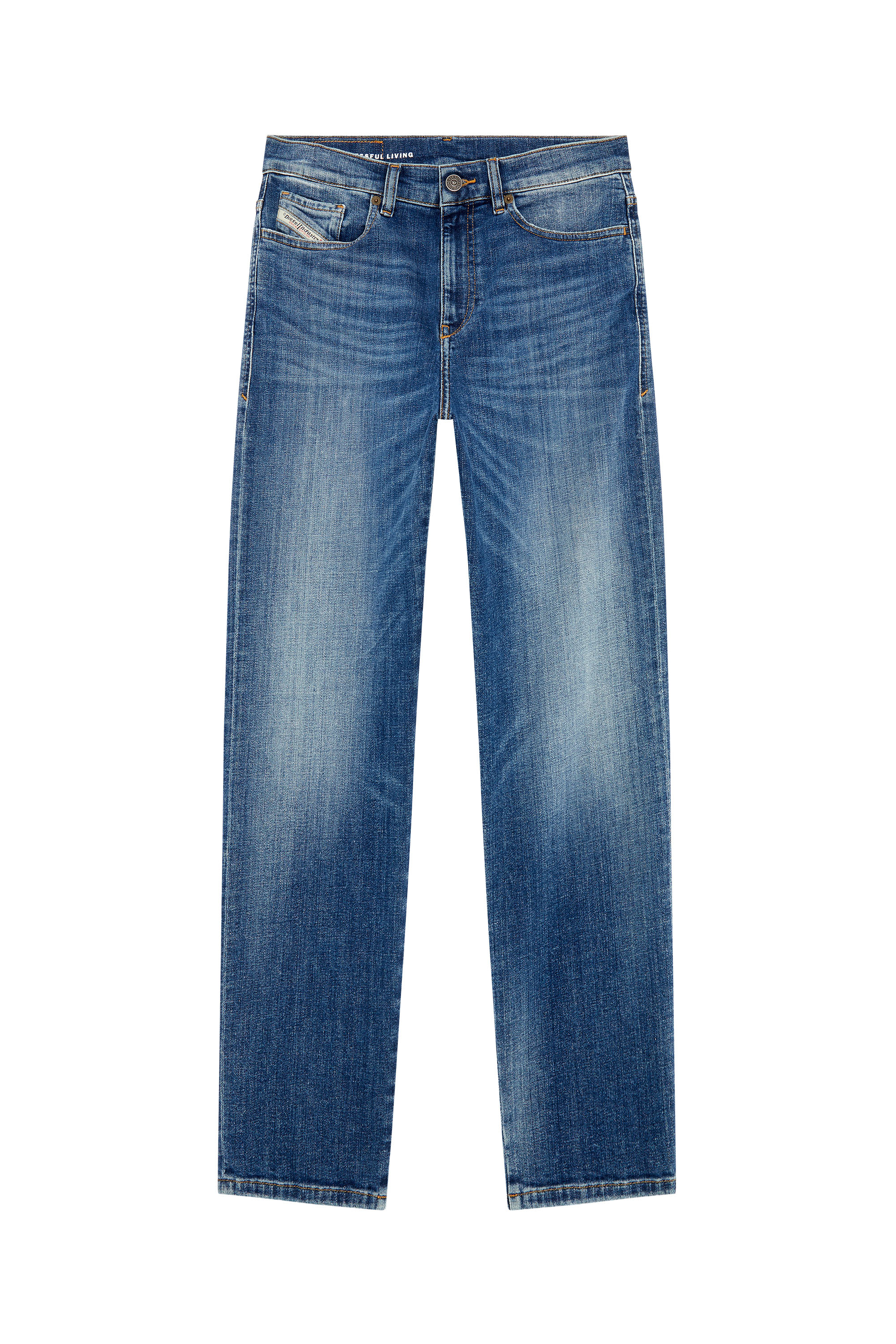 Diesel - Regular Jeans 2016 D-Air 09H37 Femme, Bleu moyen - Image 2