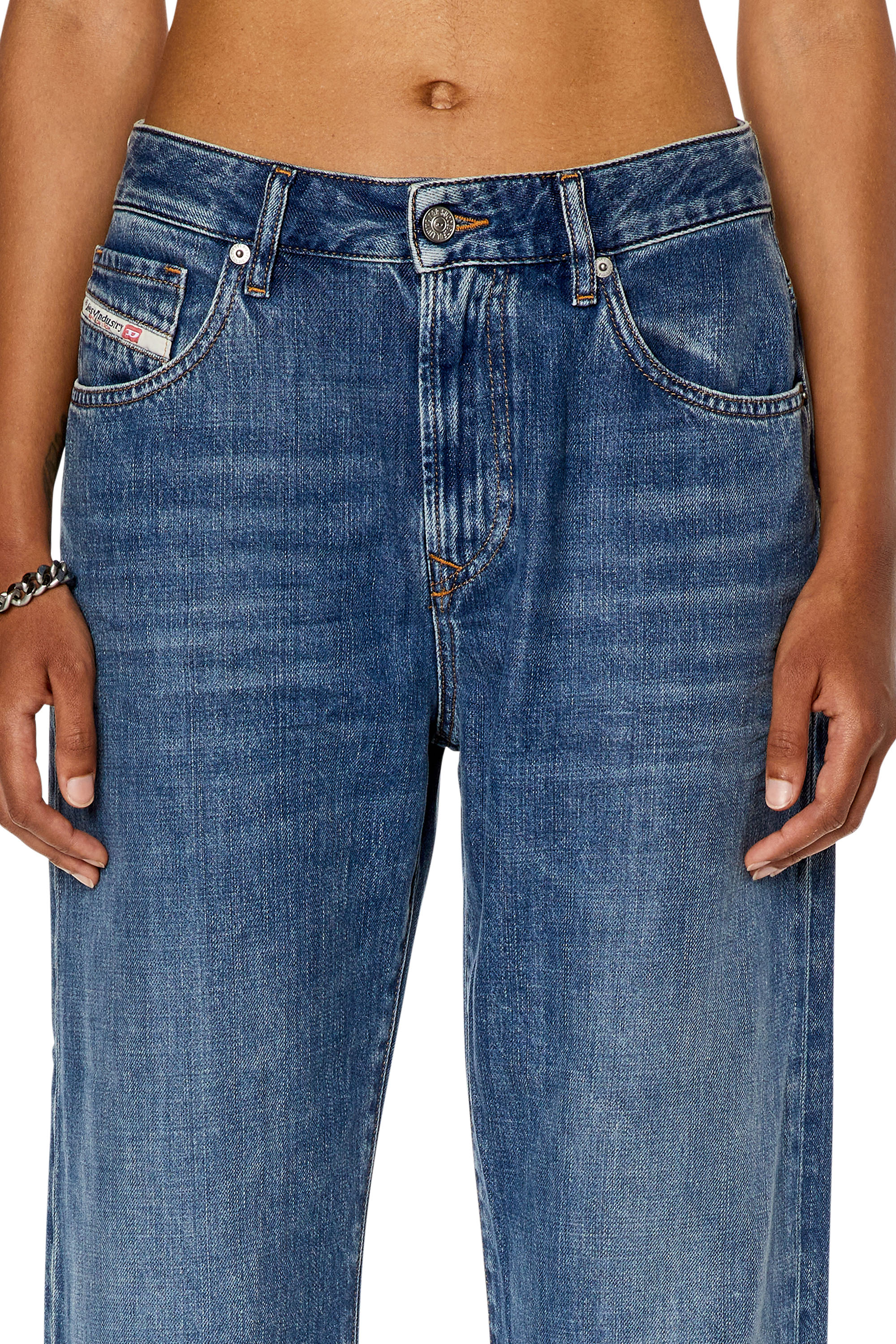 Diesel - 1999 D-Reggy 068FG Straight Jeans, Medium blue - Image 3