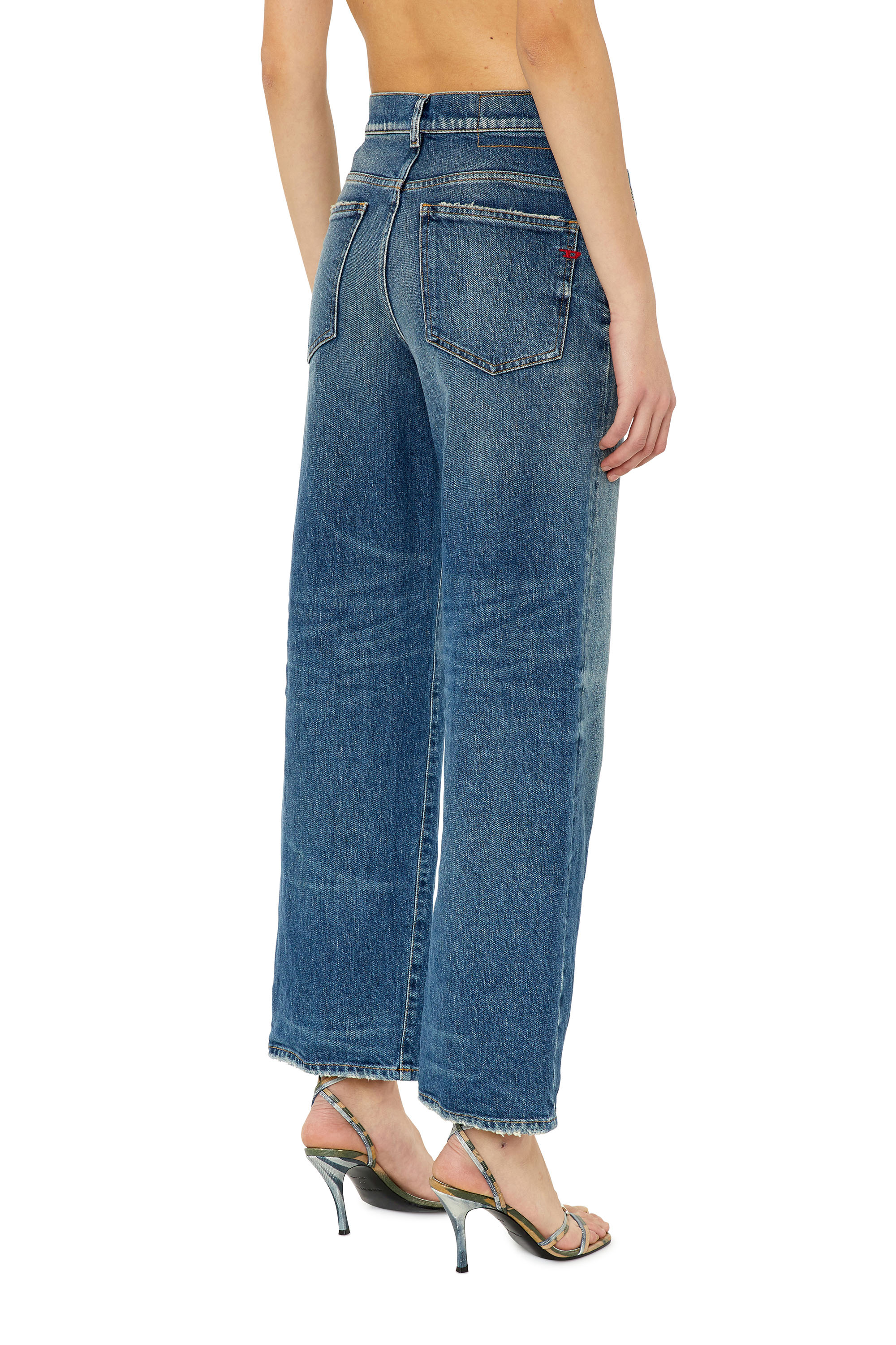 Diesel - 2000 Widee 007L1 Bootcut and Flare Jeans, Medium blue - Image 3