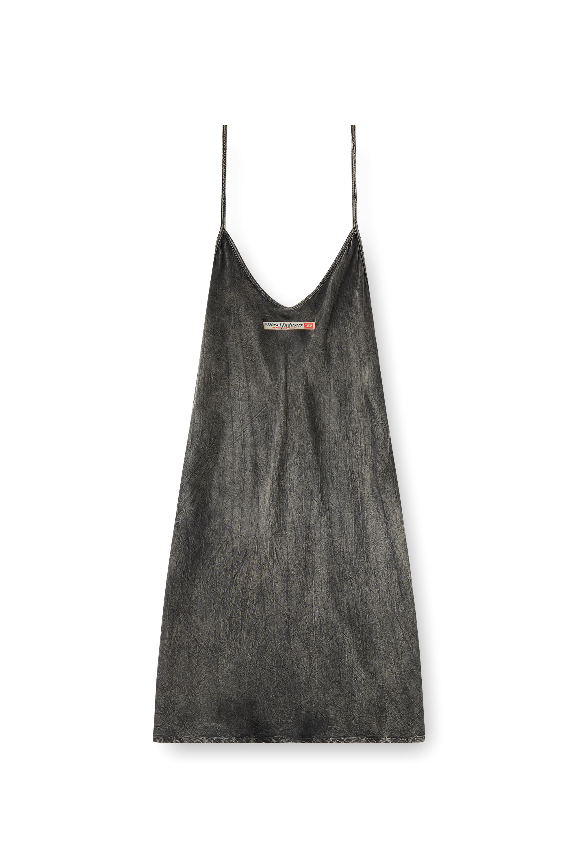 Diesel - CASSIDY-DNM, Robe slip en viscose &agrave; fines bretelles Femme in ToBeDefined - 2