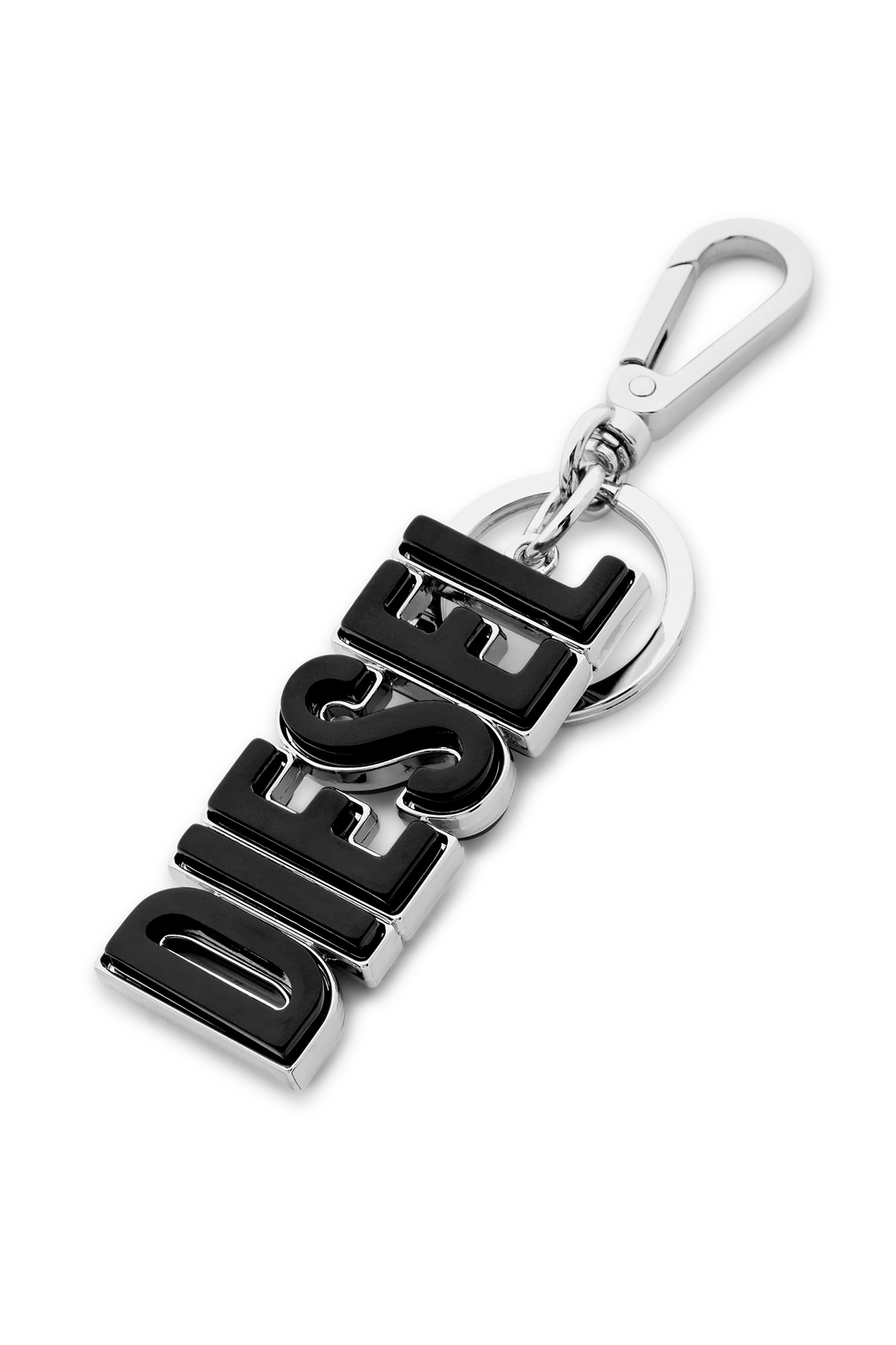 Diesel - DSL 3D KEY RING, Porte-cl&eacute;s DIESEL en m&eacute;tal et r&eacute;sine Homme in Polychrome - 2