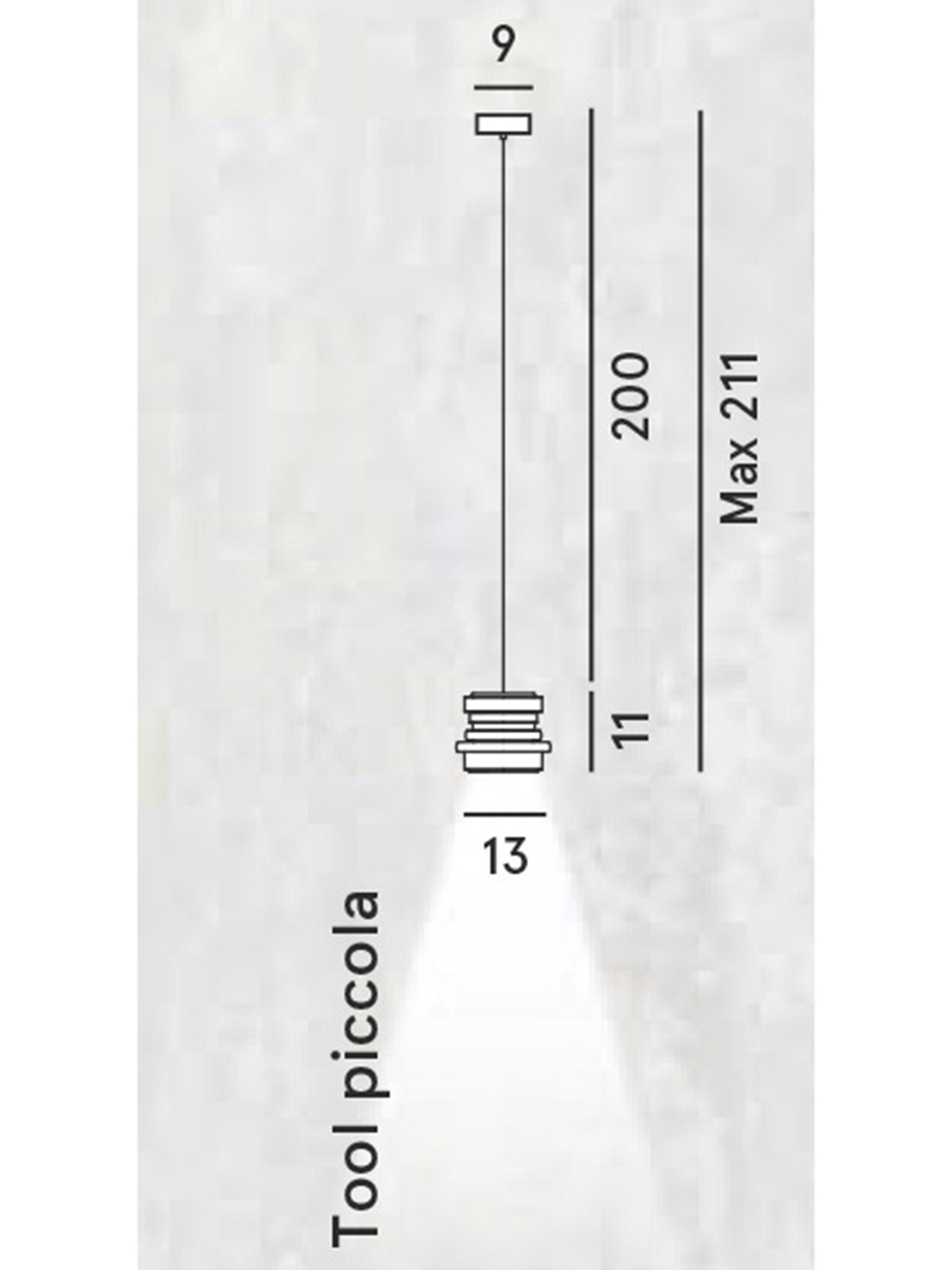 Diesel - TOOL PICCOLA SOSP, Petit luminaire inspir&eacute; des objectifs d'appareils photo reflex Mixte in Noir - 2