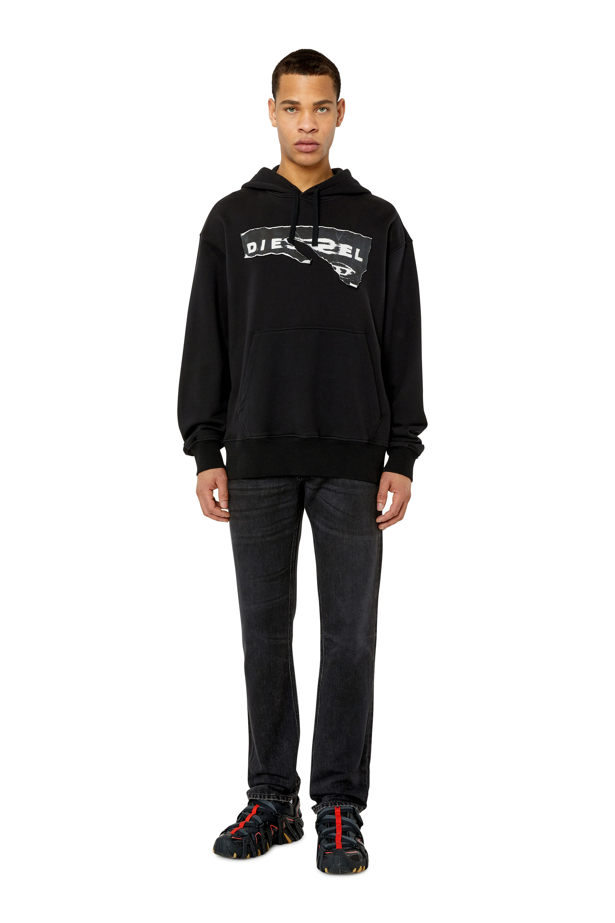 Diesel - Straight Jeans 1995 D-Sark 09B88, Black/Dark grey - Image 1