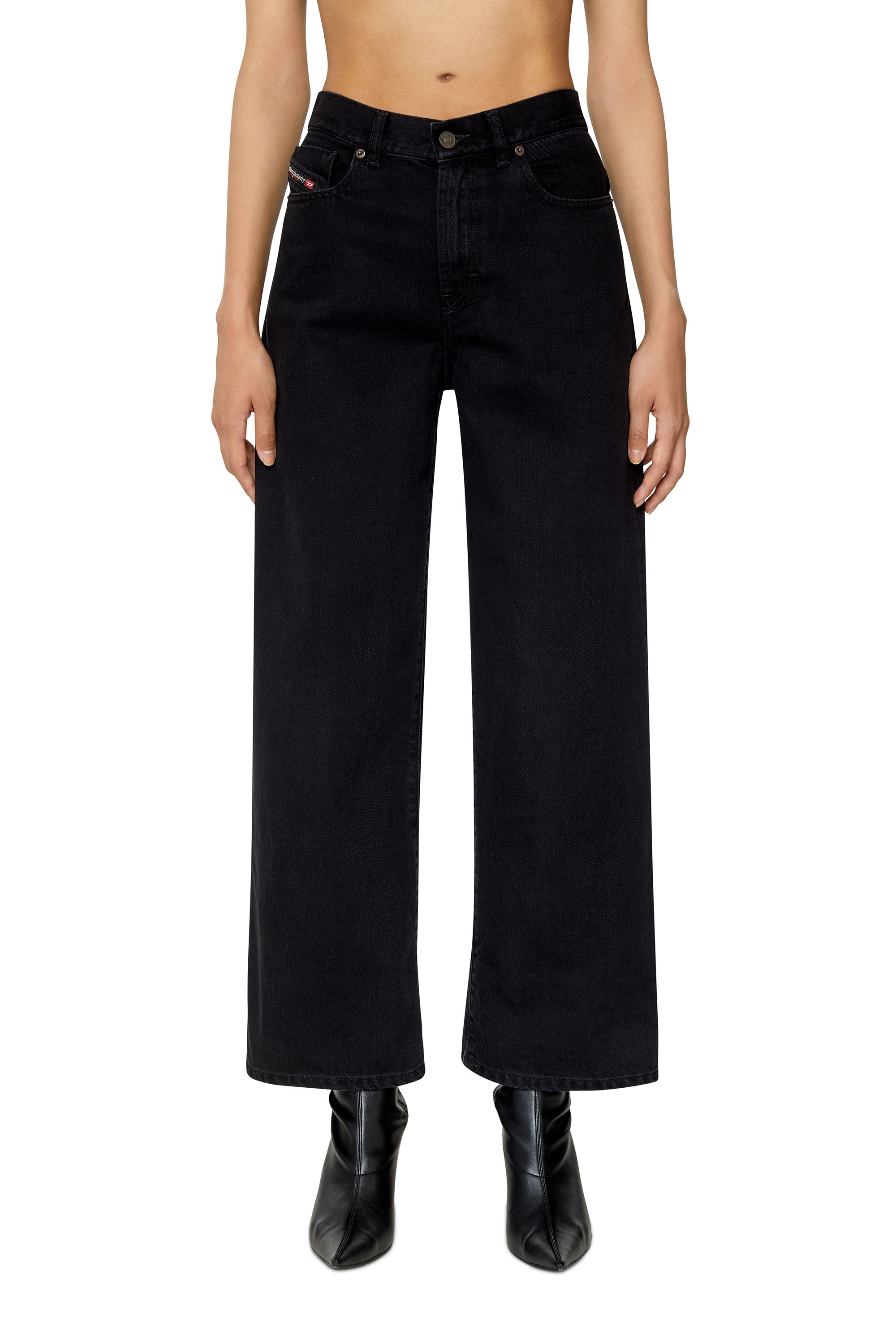 Diesel - Bootcut and Flare Jeans 2000 Widee Z09RL, Bootcut and Flare Jeans - 2000 Widee Femme in Noir - 3