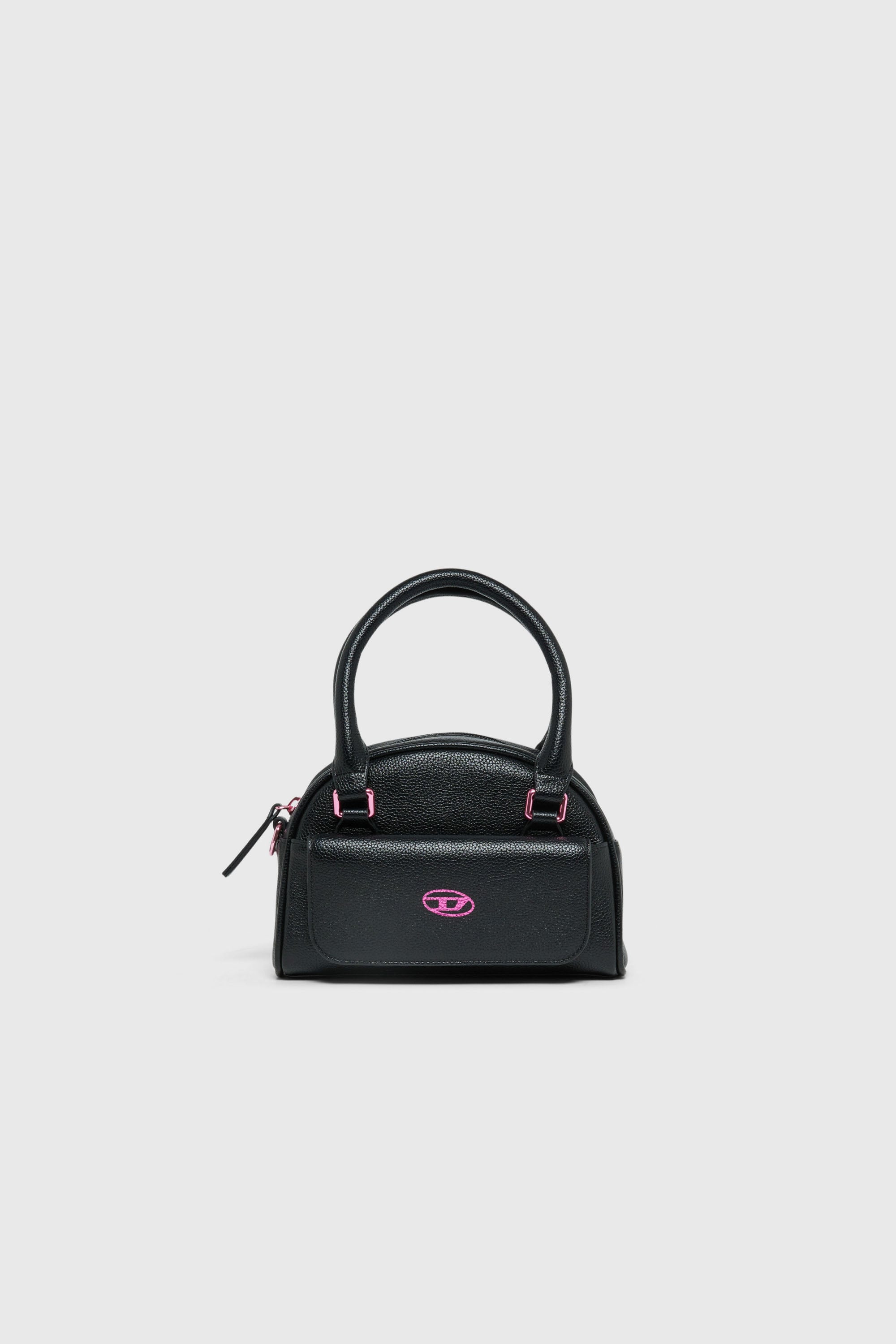 Diesel - WREDY, WREDY - Sac en tissu enduit grain&eacute; Femme in Noir - 1