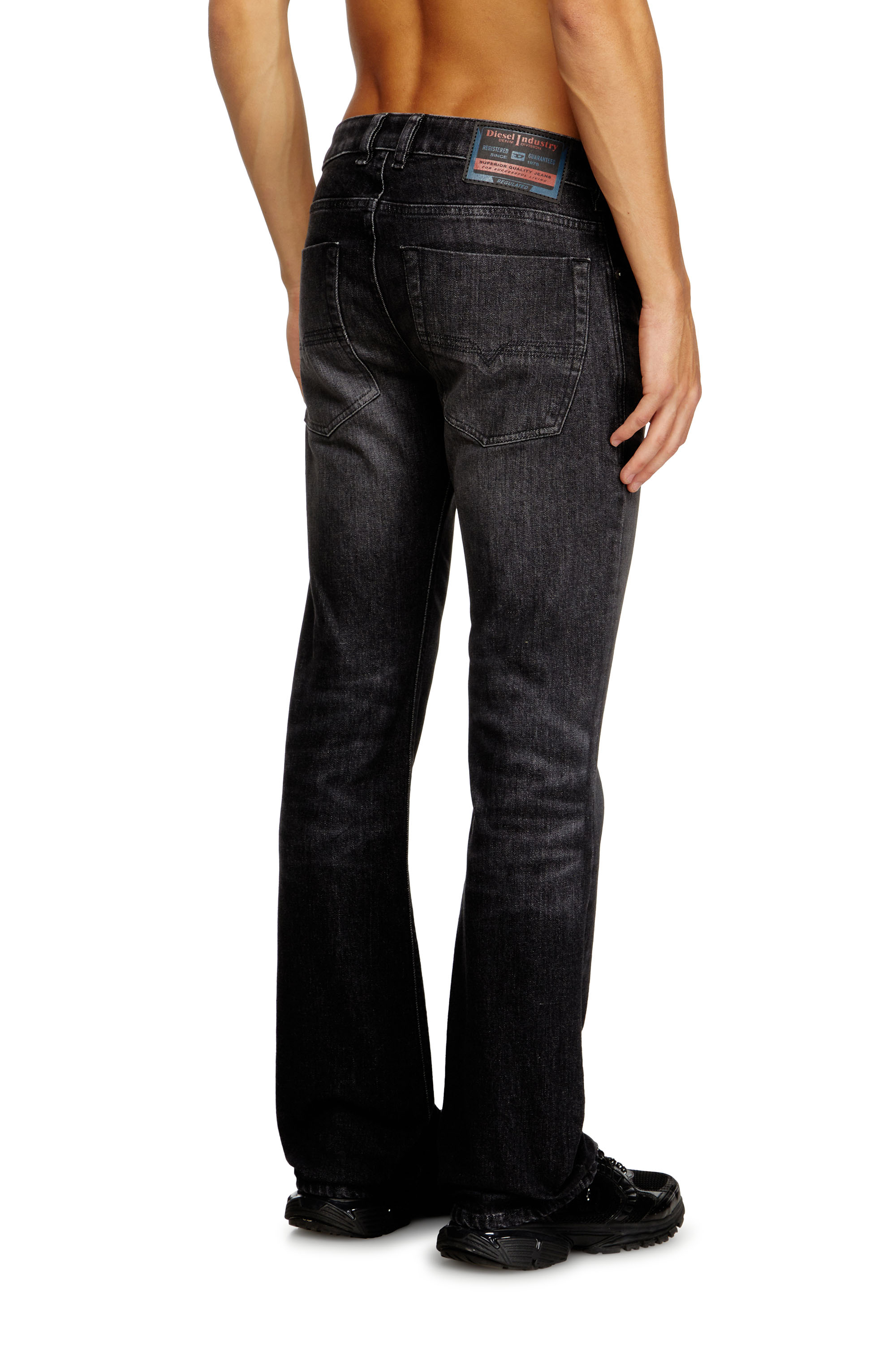 Bootcut Jeans 2007 Zatiny 09N48, Noir/Gris foncé Diesel - Bootcut Jeans 2007 Zatiny 09N48 Homme, Noir/Gris foncé - Image 4