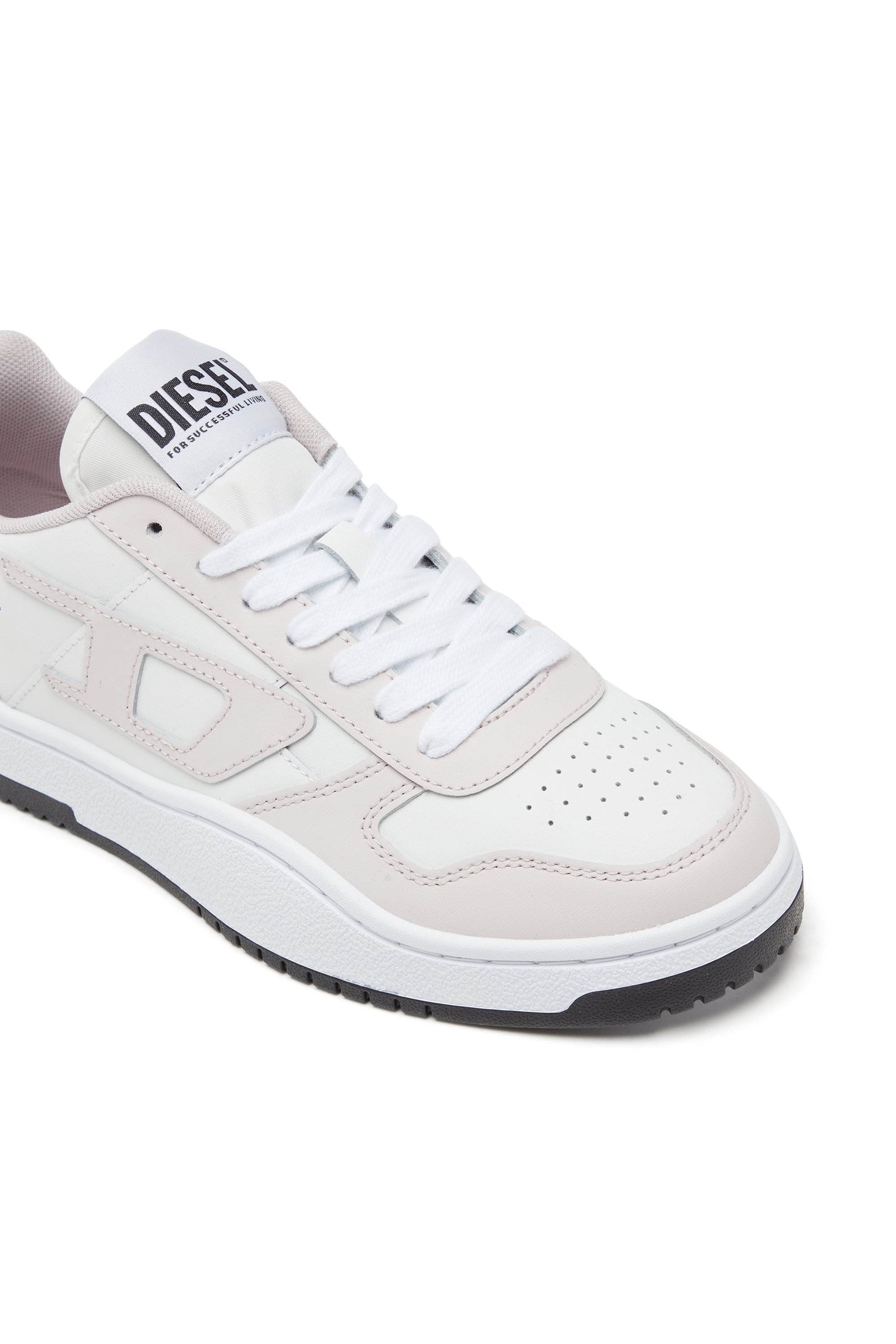 Diesel - S-UKIYO V2 LOW W, Woman S-Ukiyo Low-Low-top sneakers in leather and nylon in Multicolor - Image 6