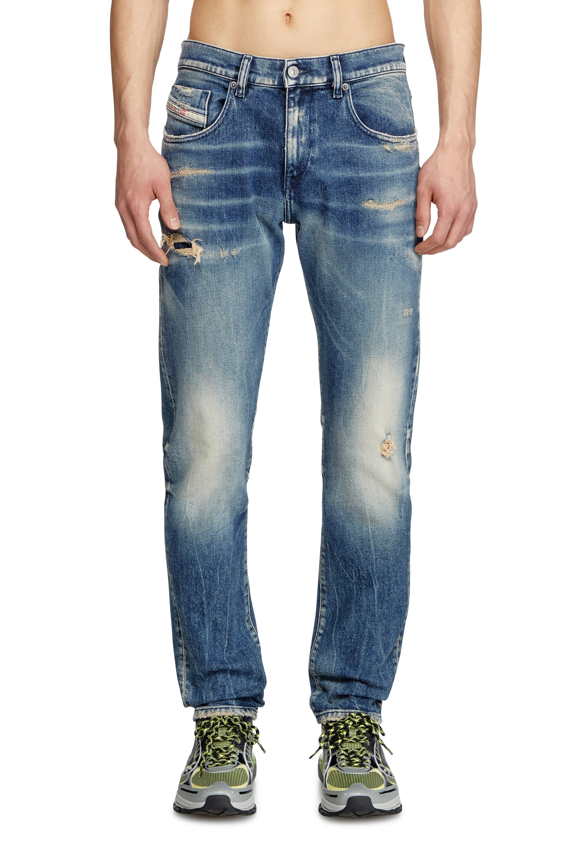 Diesel - Slim Jeans 2019 D-Strukt 007Y6 Homme, Bleu Foncé - Image 1