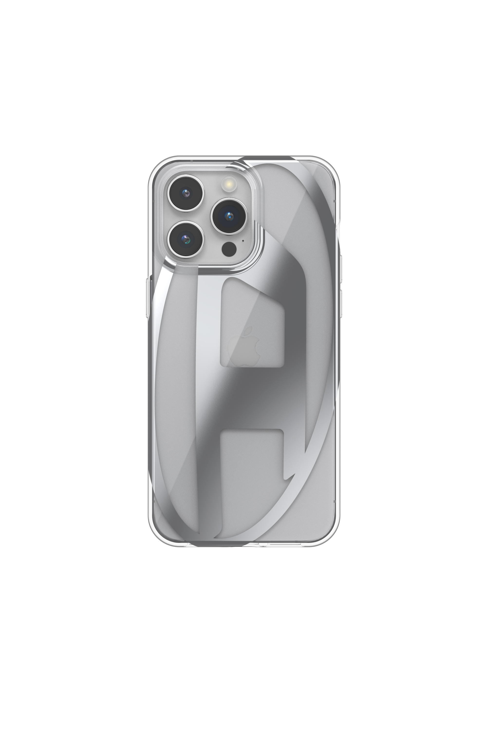 Diesel - 54204 MOULDED CASE, Coque transparente D iP15 Pro Max Mixte in Gris argent&eacute; - 2