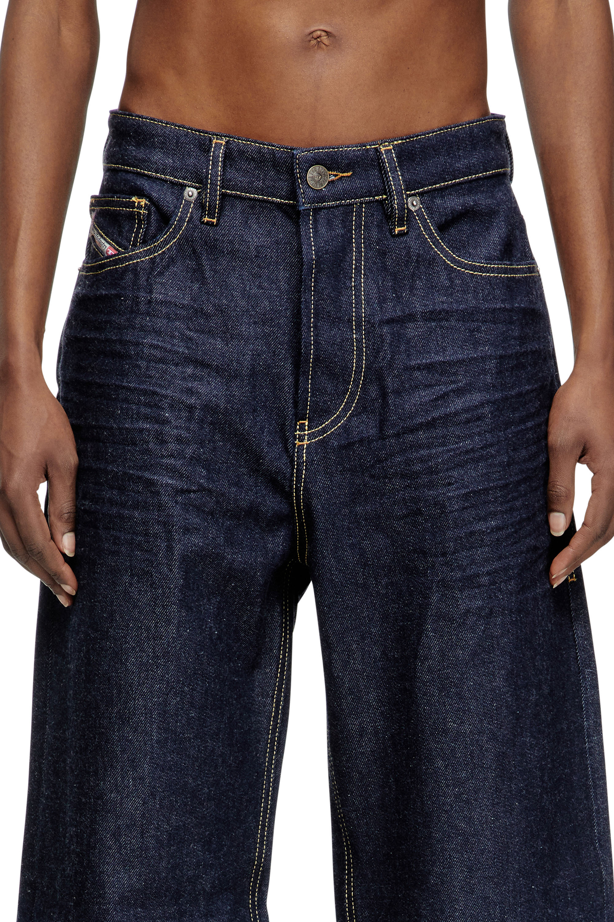 Diesel - Relaxed Jeans 1996 D-Sire 0GRDV Femme, Bleu Fonc&eacute; - Image 5