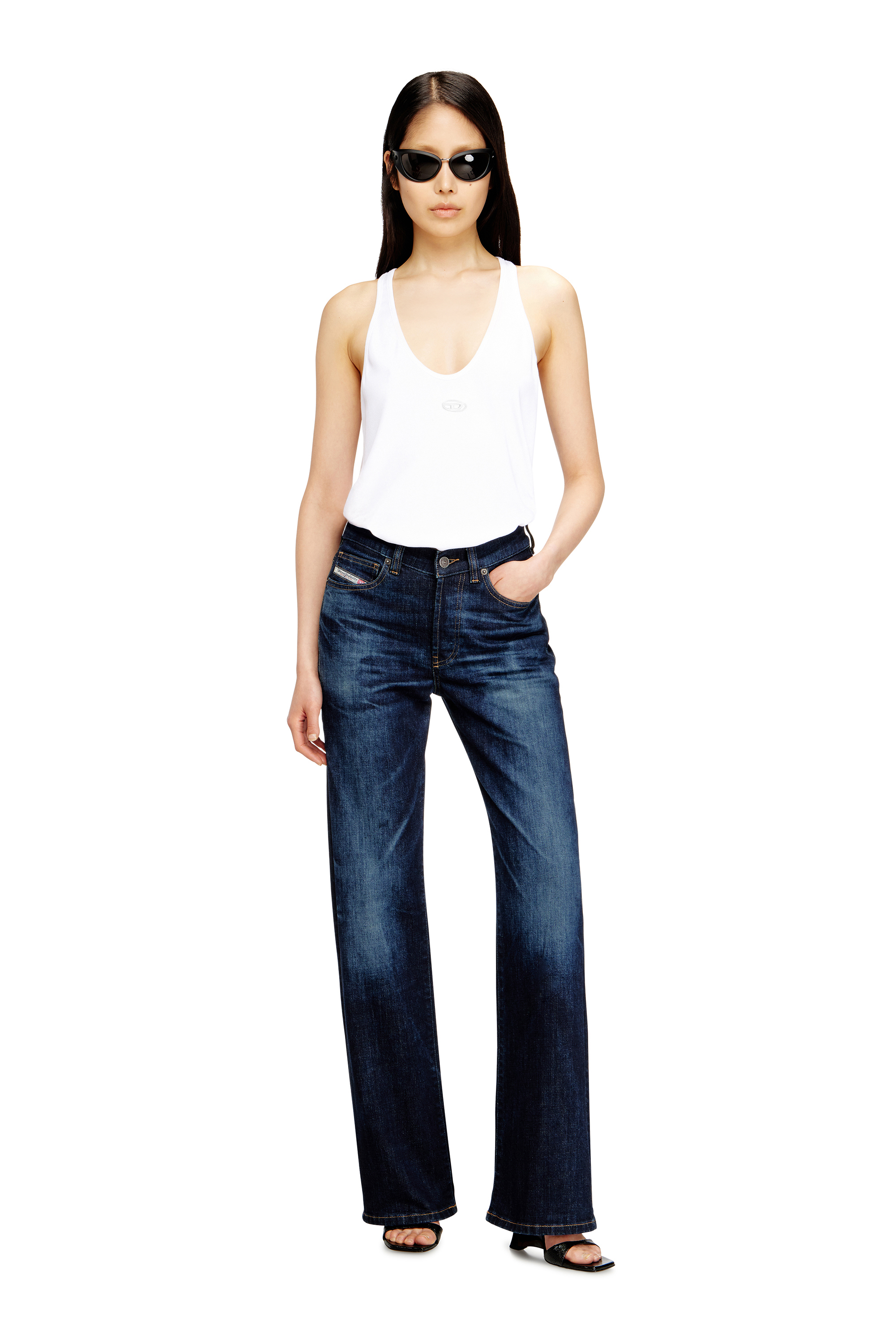 Diesel - Regular Jeans 1971 D-Sent 0ADBL Femme, Bleu Fonc&eacute; - Image 1