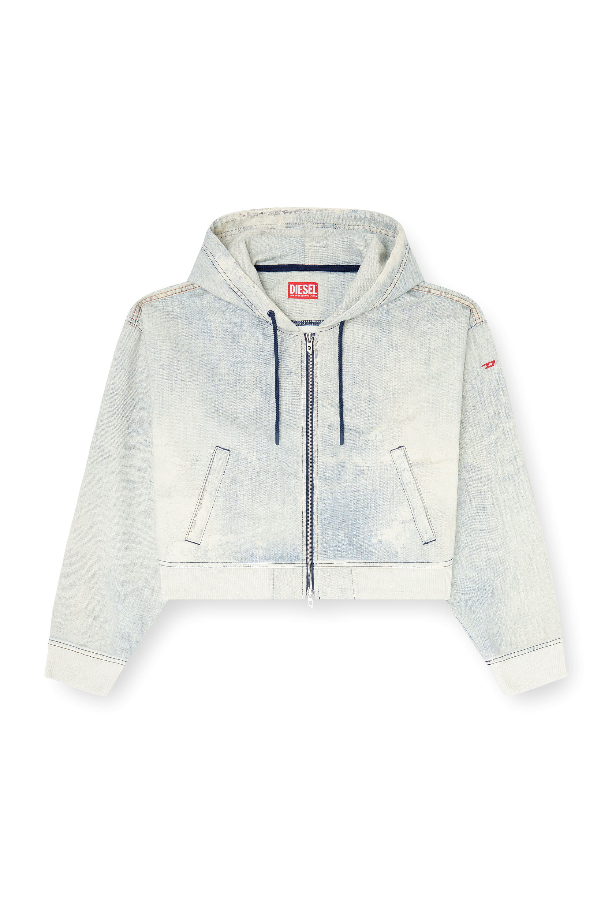 DE-GIRI-CROP JOGG, Bleu Clair