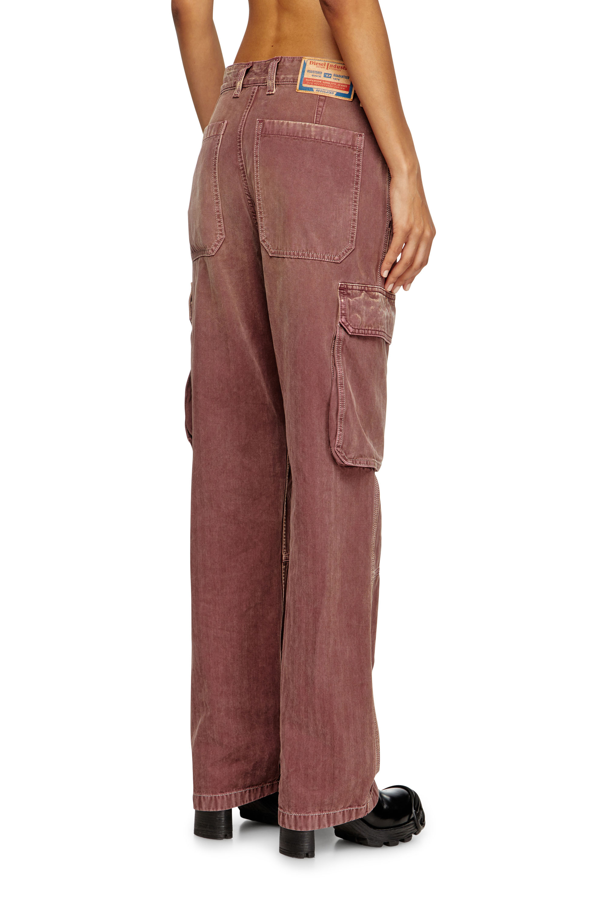 Diesel - Woman's Regular Jeans D-Pot 09M93, Brown - 4