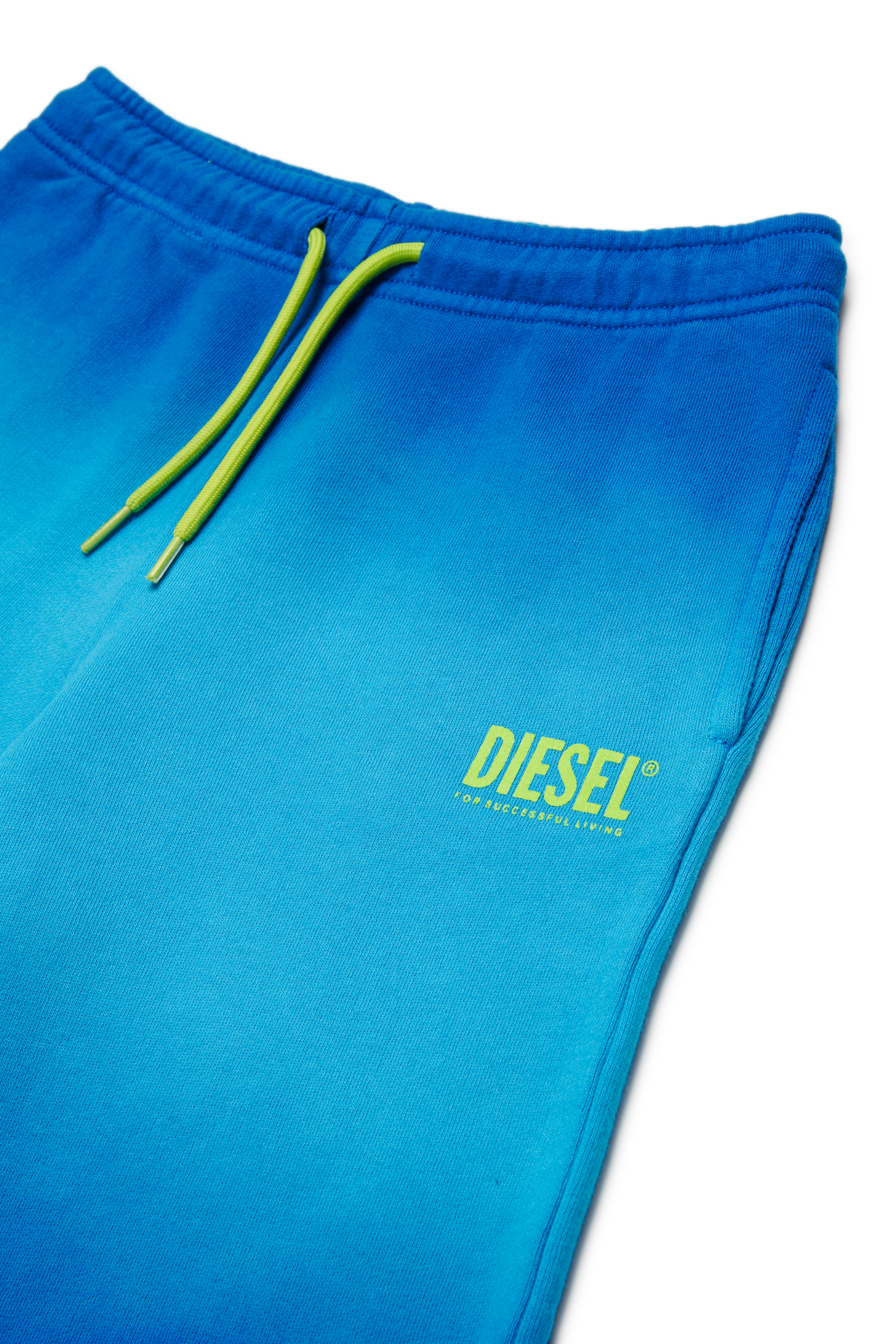 Diesel - PSHADE, Short en coton &agrave; d&eacute;lavage d&eacute;grad&eacute; Homme in Bleu - 3