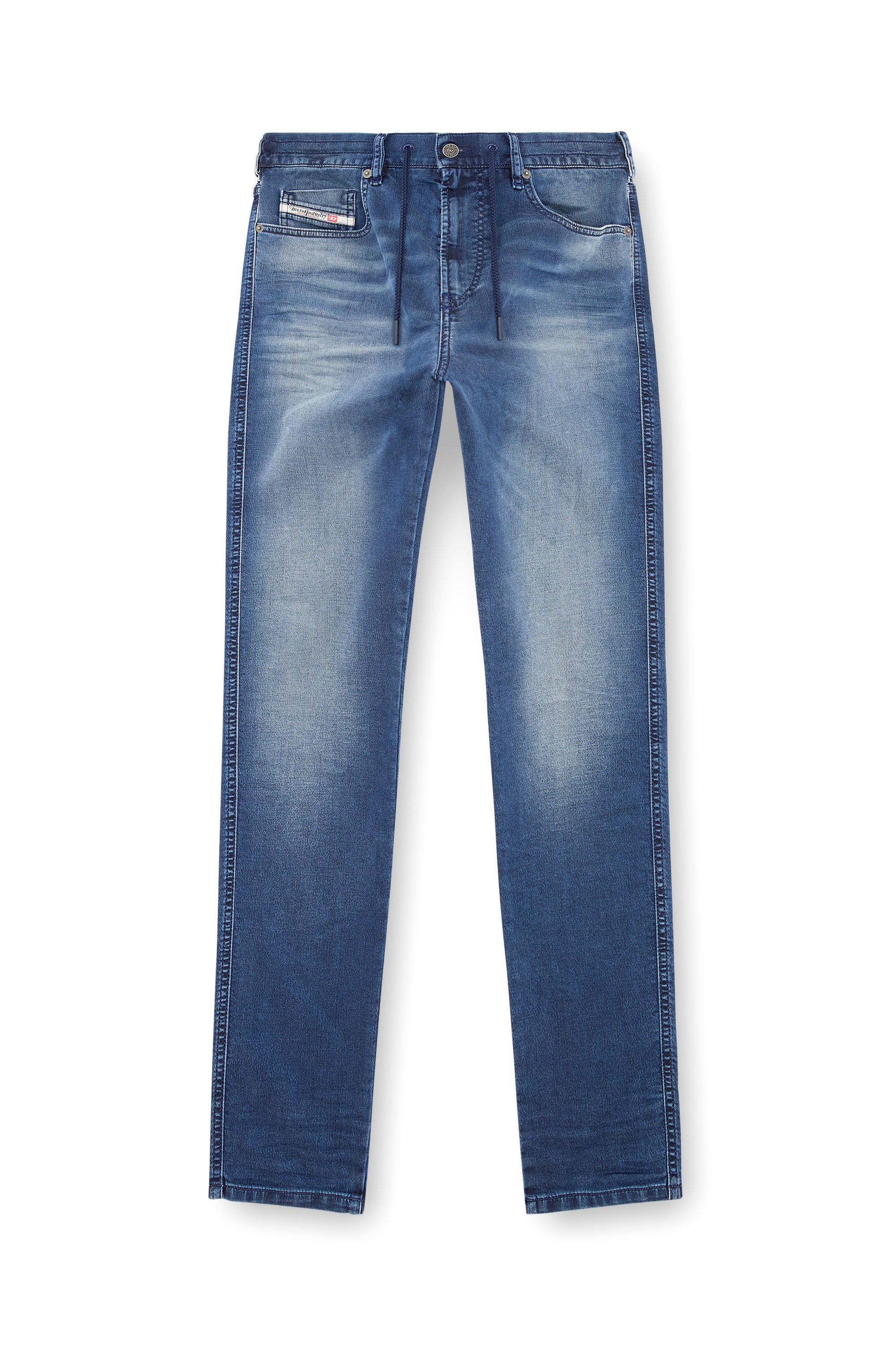 Diesel - Slim 2060 D-Strukt Joggjeans® 068LX Homme, Bleu Foncé - Image 3