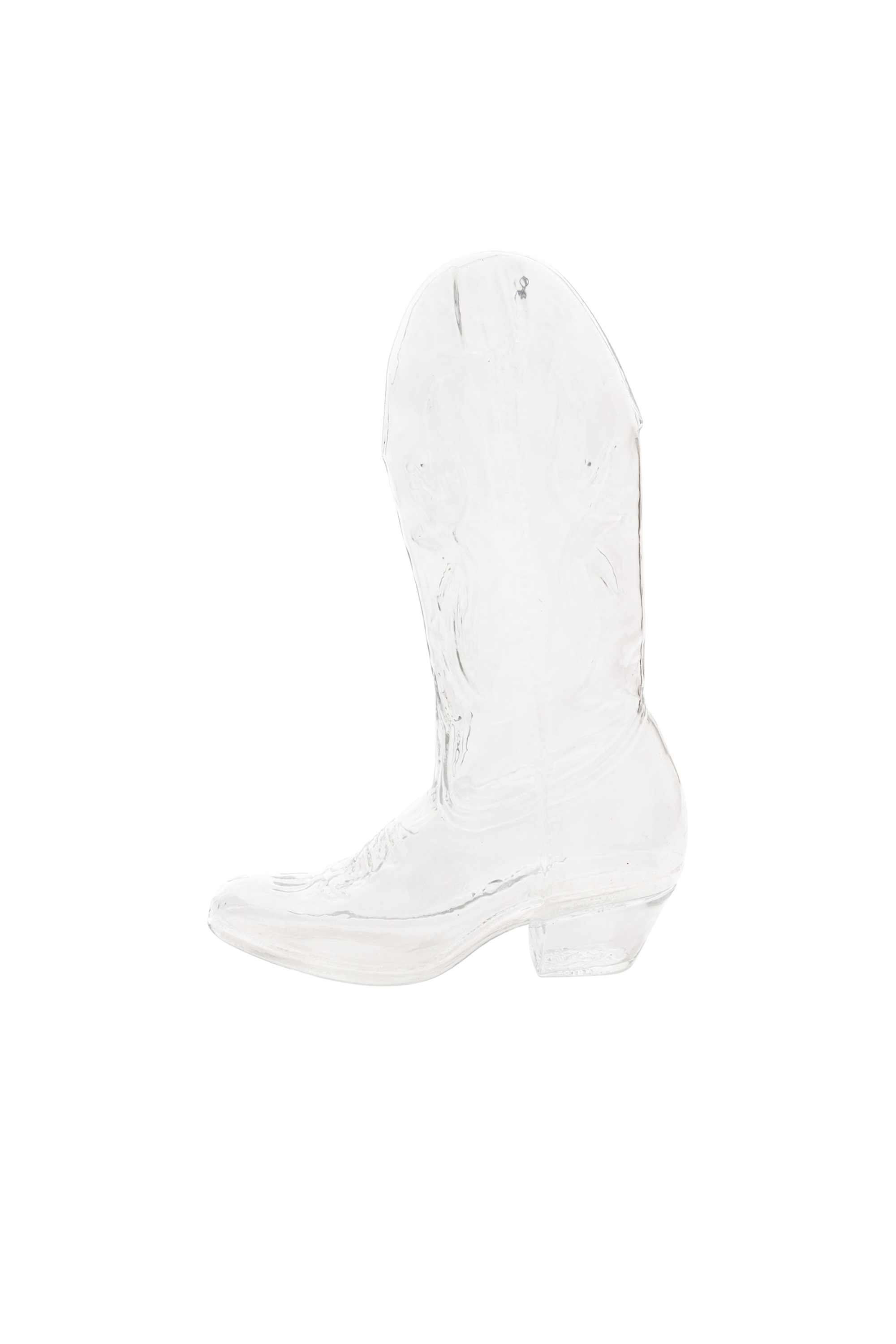 Diesel - 10064 GLASS VASE CRYSTALBOOTIE CM.24X8 H, Vase en verre Mixte in Blanc - 4