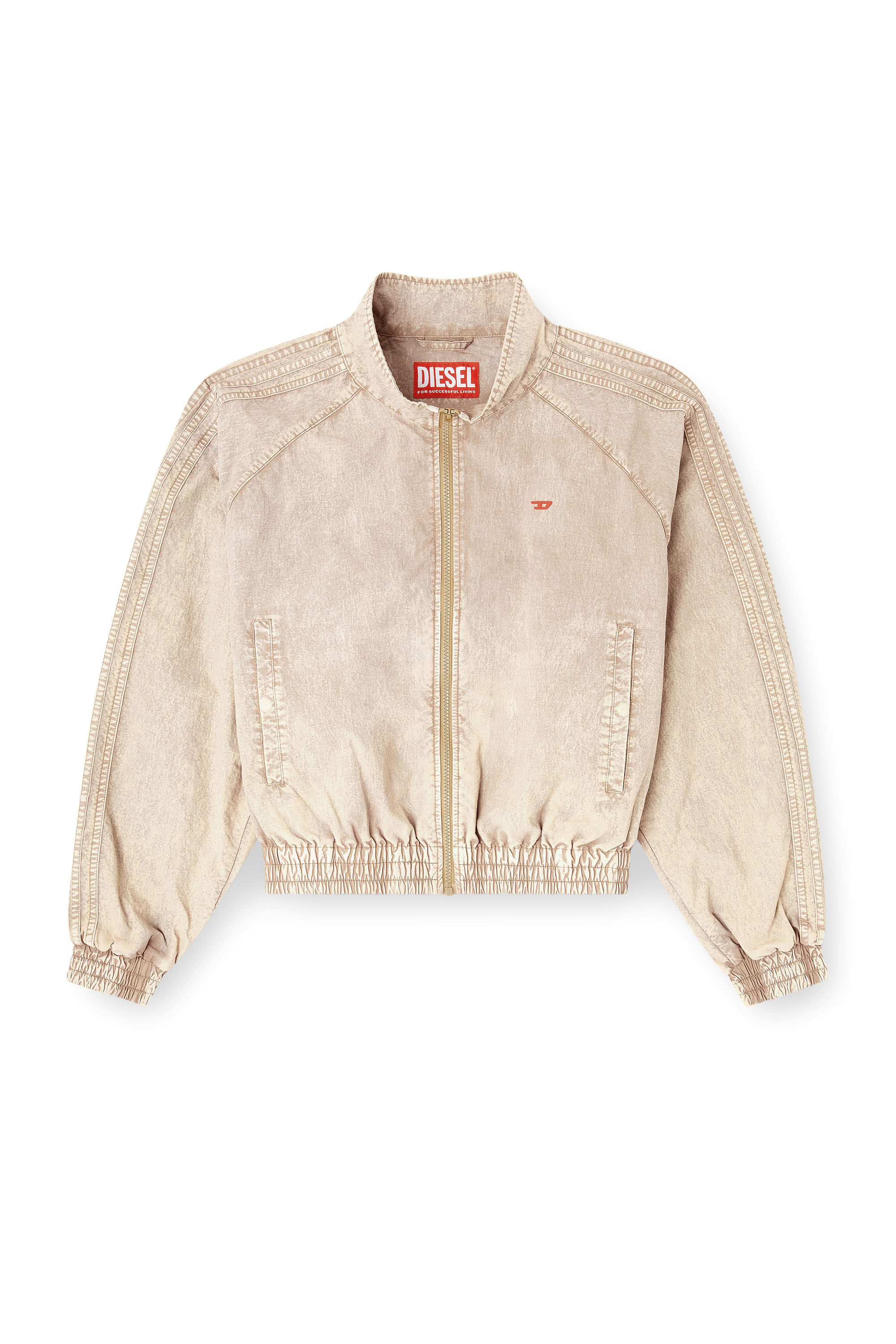 Diesel - G-ARDEN, Coupe-vent en Taslan trait&eacute; Femme in Beige - 2