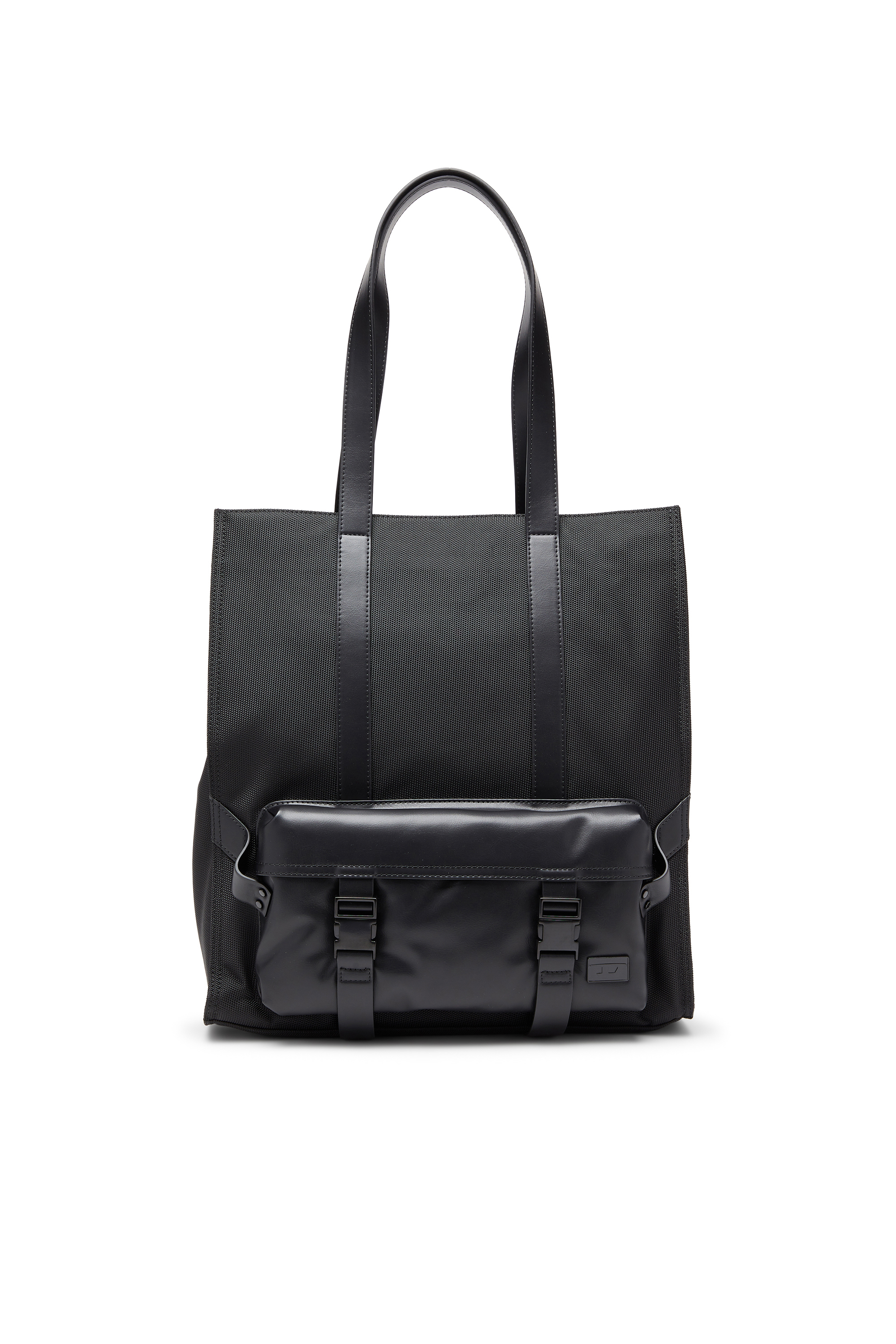 Diesel - MULTI-PKTS TOTE X, Multi-Pkts - Sac cabas avec poche &agrave; rabat et zip Mixte in Noir - 1