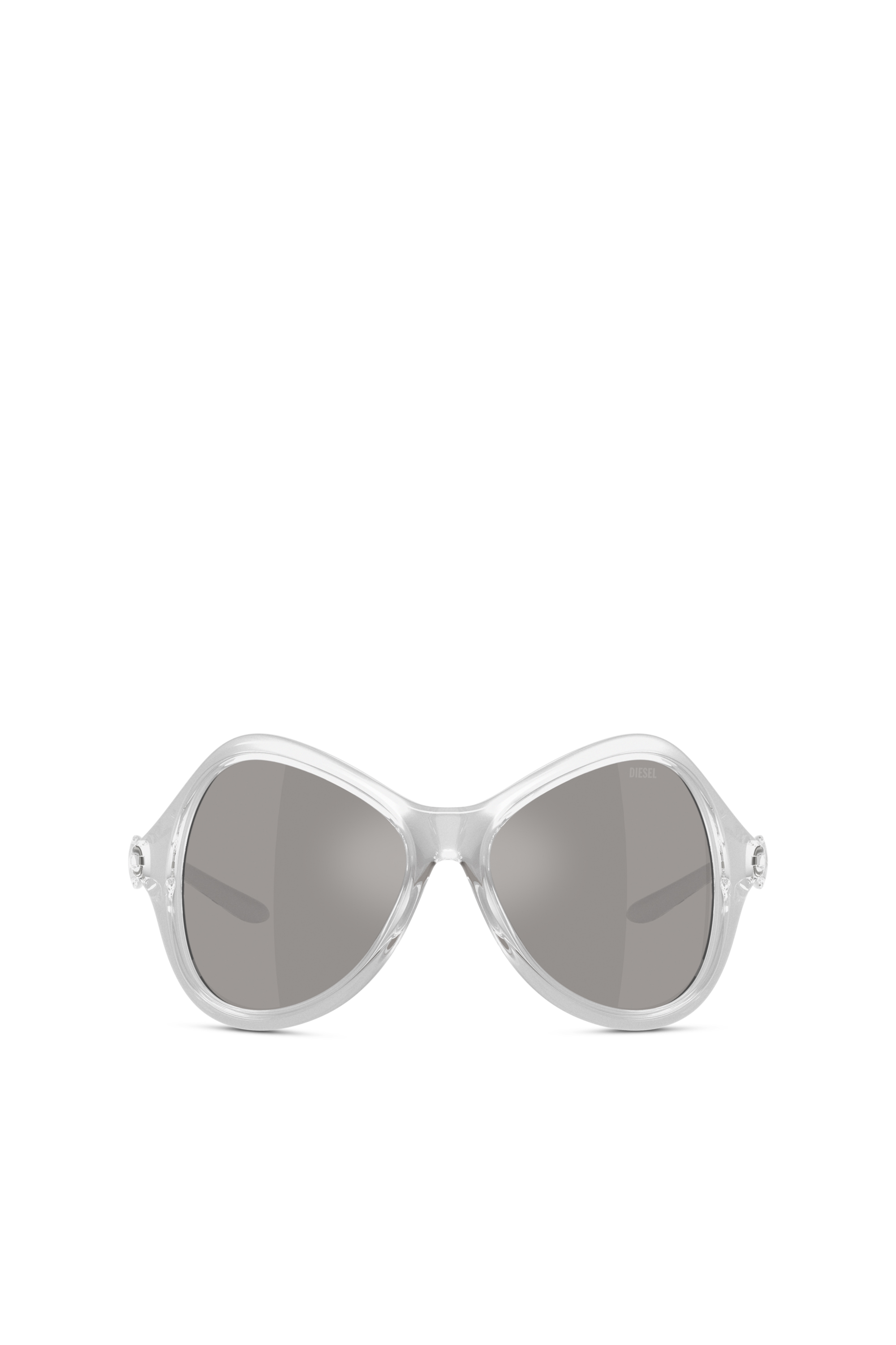 Diesel - 0DL3010U, Lunettes de soleil style œil de chat Mixte in Gris - 1