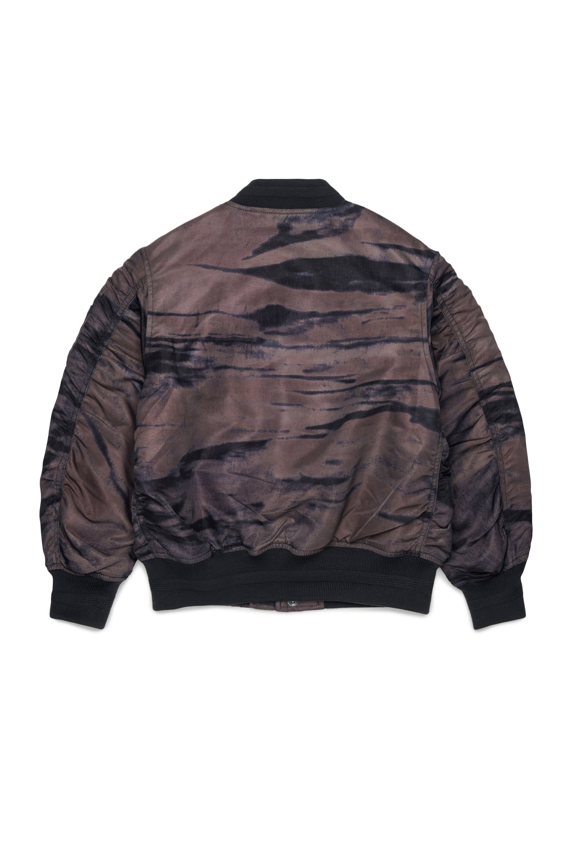 Diesel - JAKEPSDLBZ, Blouson bomber en nylon avec doublure matelass&eacute;e Homme in Vert - 2