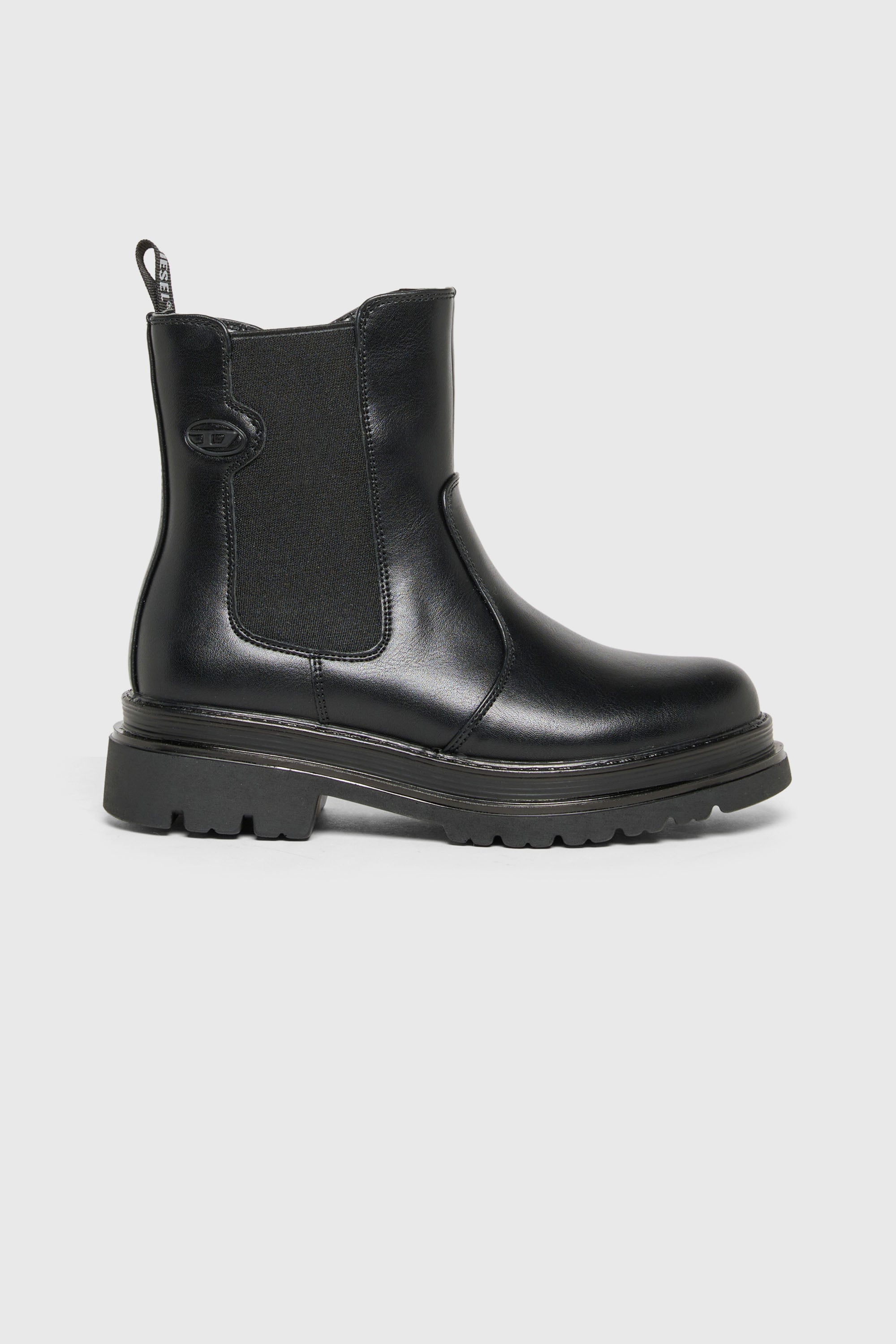 Diesel - D-VYNCOUN, D-Vyncoun - Chelsea boots avec logo Oval D Mixte in Noir - 1
