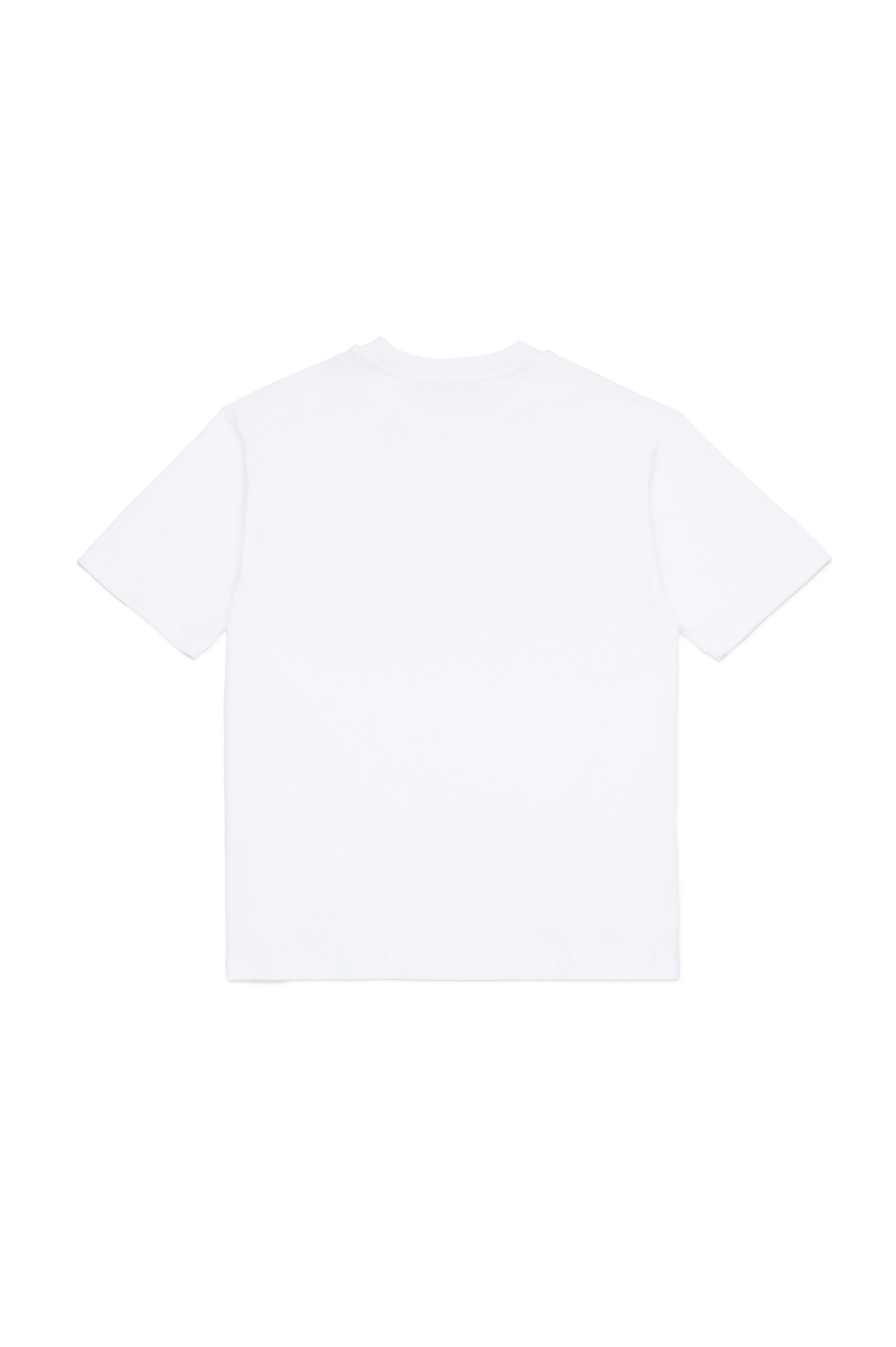Diesel - MTULLI OVER, Homme T-shirt avec maxi imprimé Oval D in Polychrome - Image 2