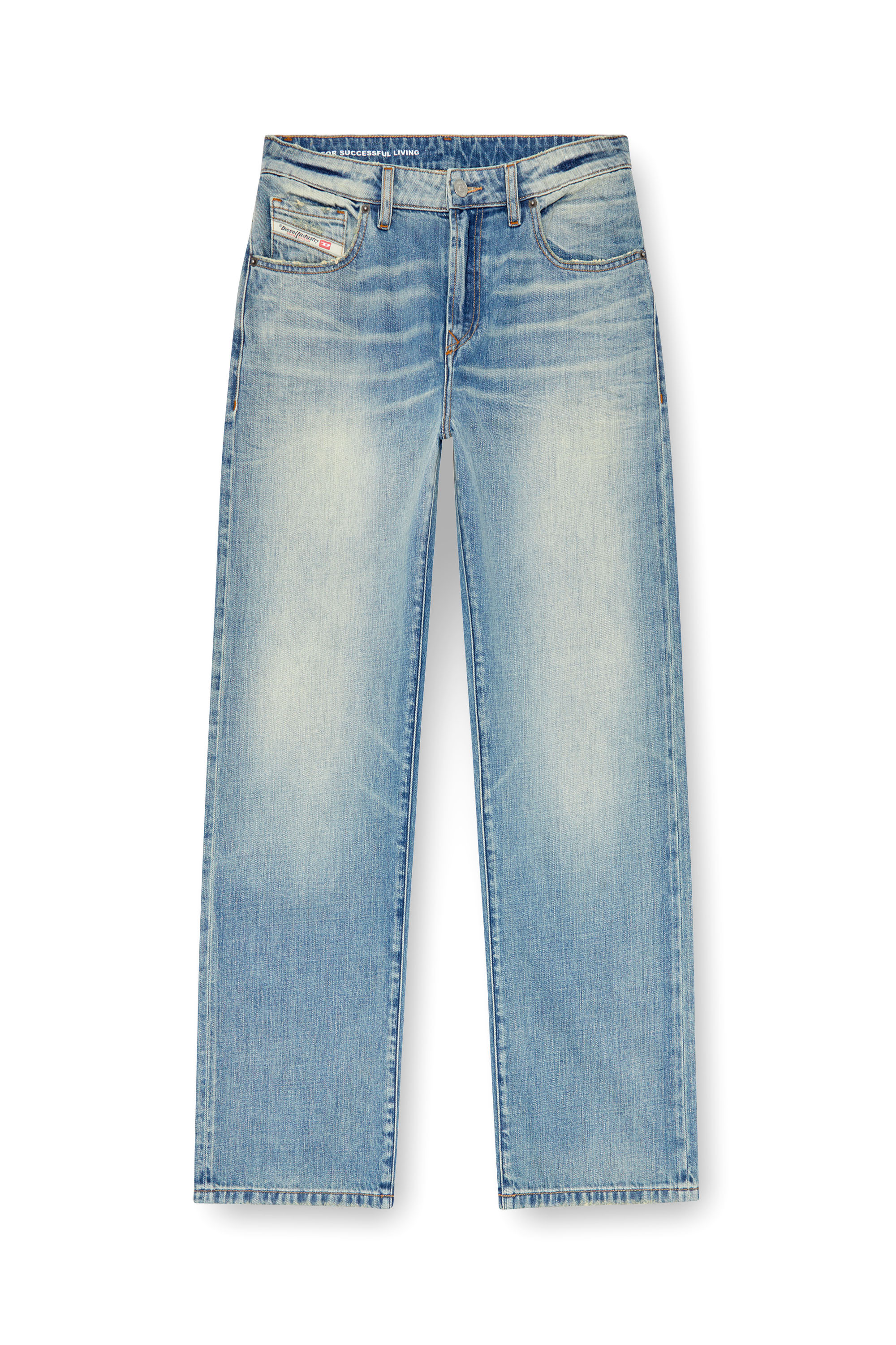 Diesel - Regular Jeans 1999 D-Reggy 0GRDN Femme, Bleu Clair - Image 2