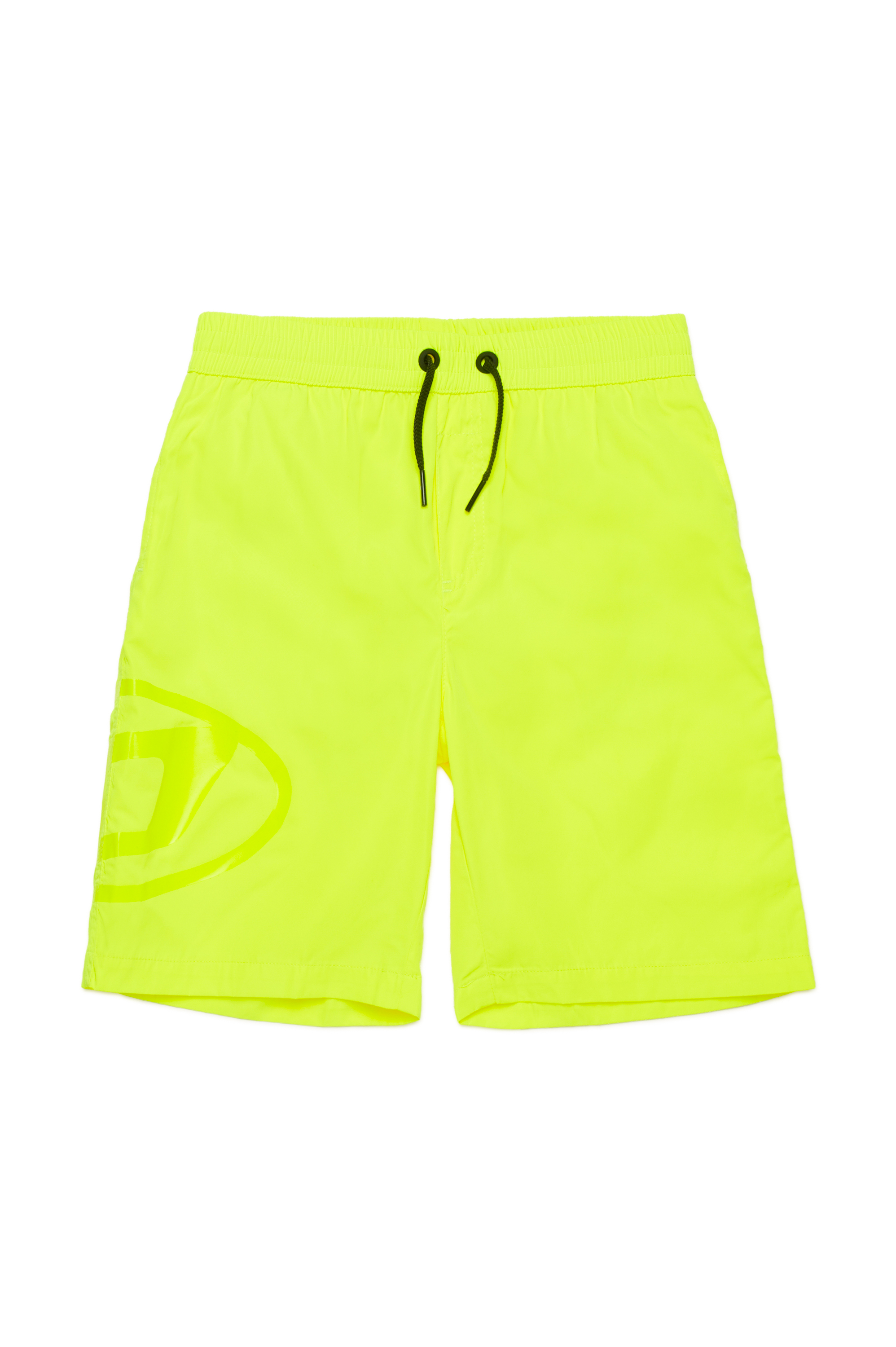 Diesel - MIPRUL, Short de bain avec logo Oval D ton sur ton Homme in Jaune - 1