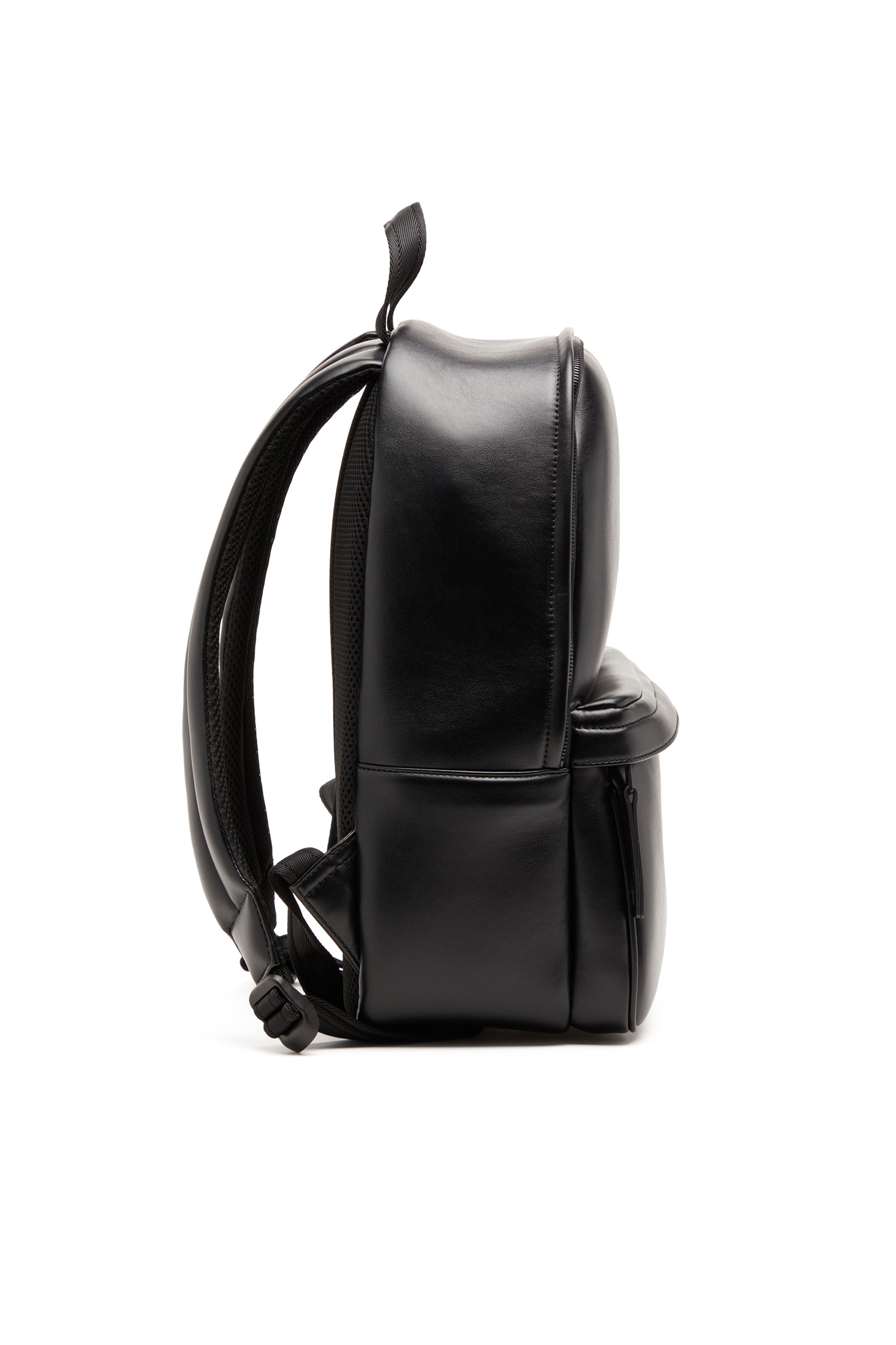 Diesel - HOLI-D BACKPACK M, Holi-D-Sac &agrave; dos en n&eacute;opr&egrave;ne contrecoll&eacute; Homme in Noir - 5