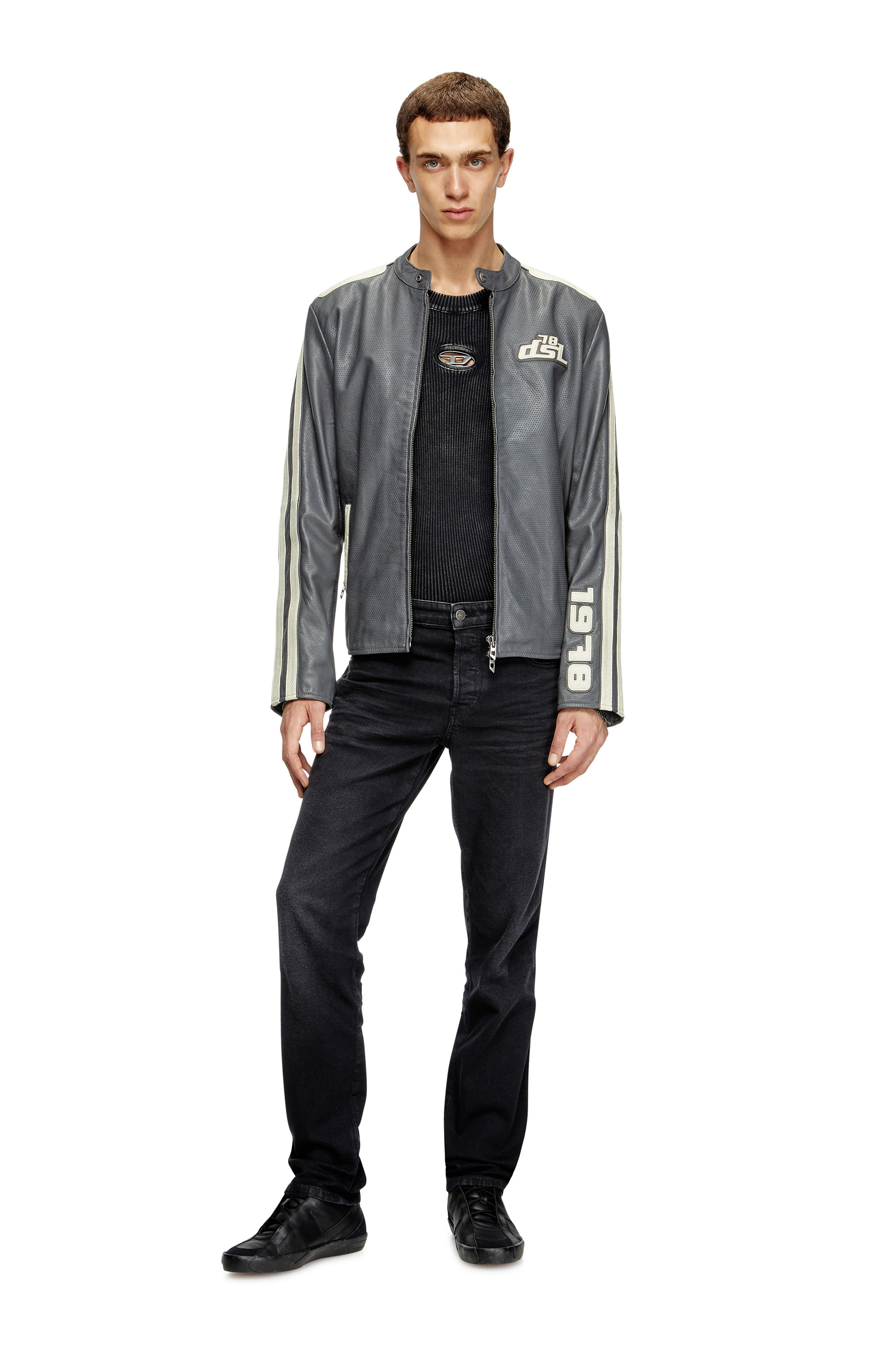 Diesel - Slim Jeans 1993 D-Vyl 0DBEG Homme, Noir/Gris foncé - Image 2