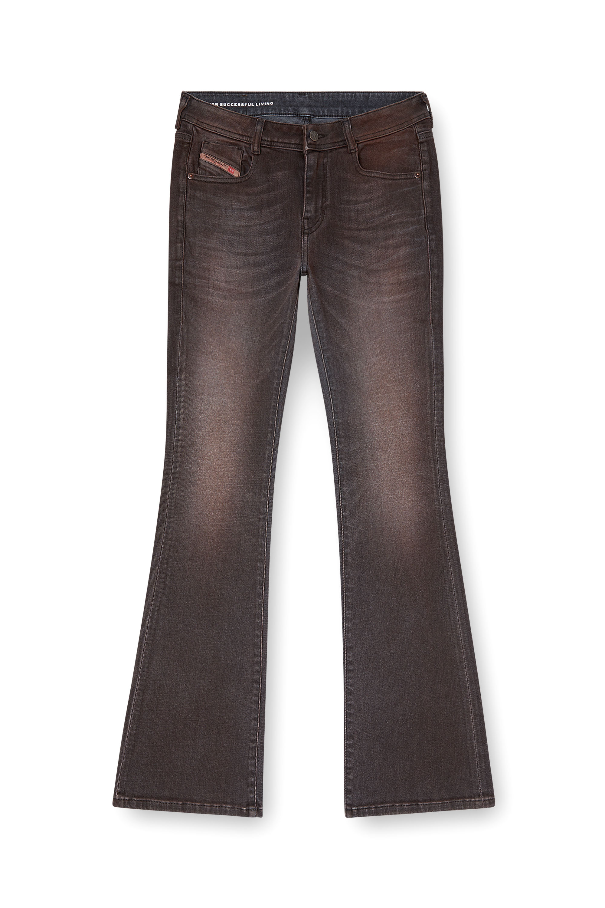 Diesel - Bootcut Jeans 1969 D-Ebbey 09K59 Femme, Noir/Gris foncé - Image 3