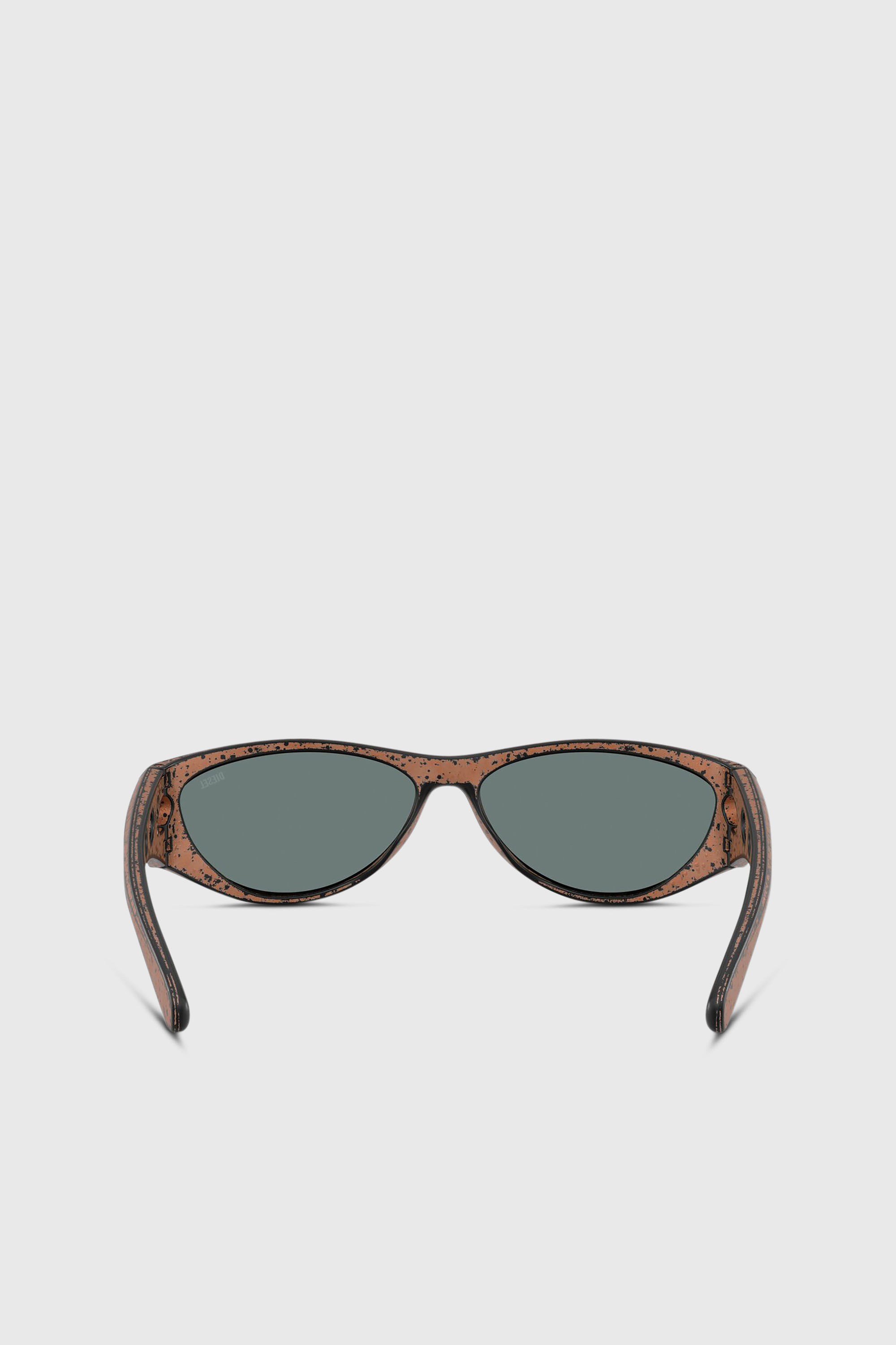 Diesel - 0DL3004U, Lunettes de soleil style &oelig;il de chat Mixte in Marron - 3