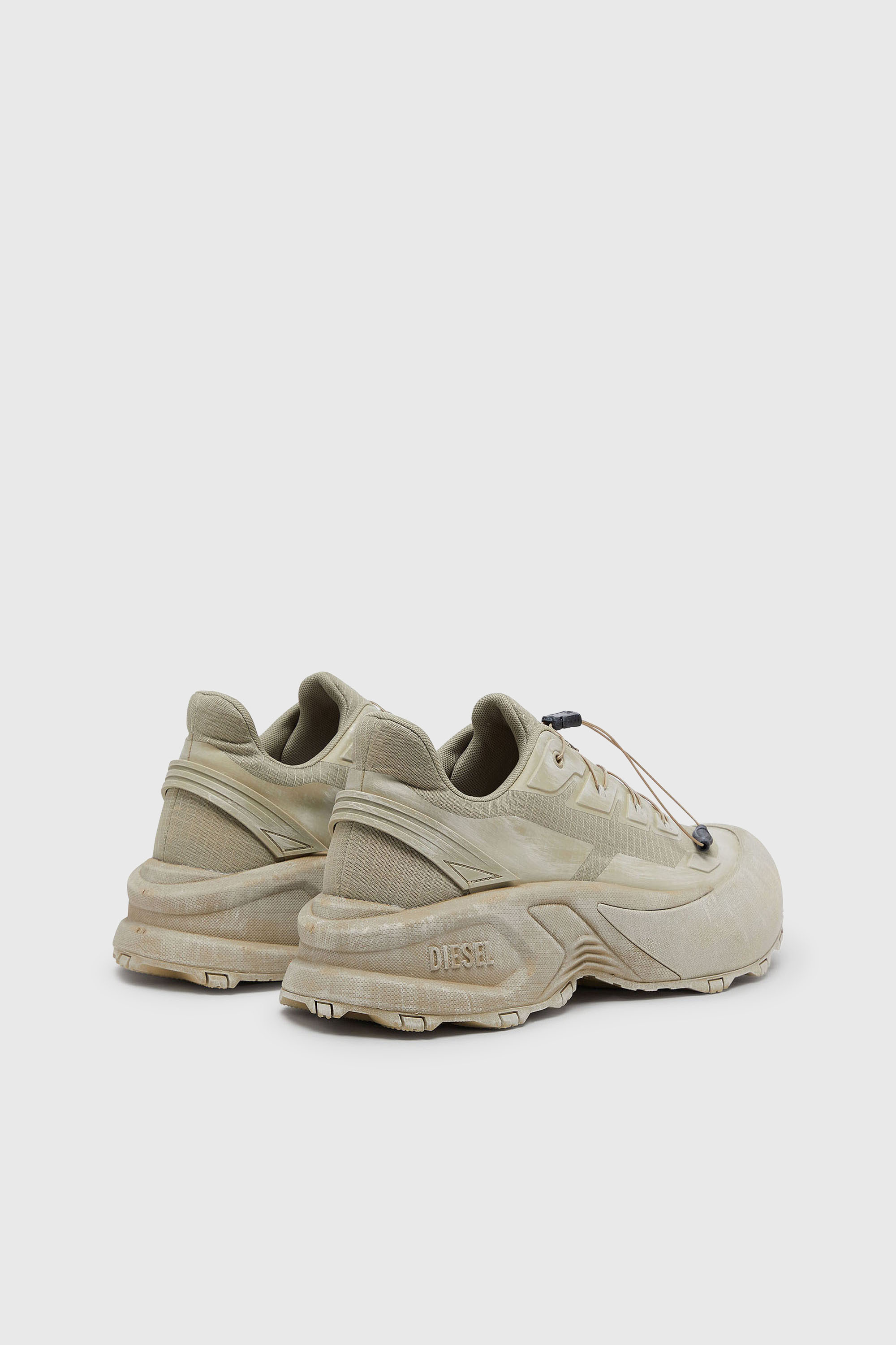 Diesel - D-CAGE RUNNER, D-Cage-Baskets chunky en ripstop Homme in Vert - 3