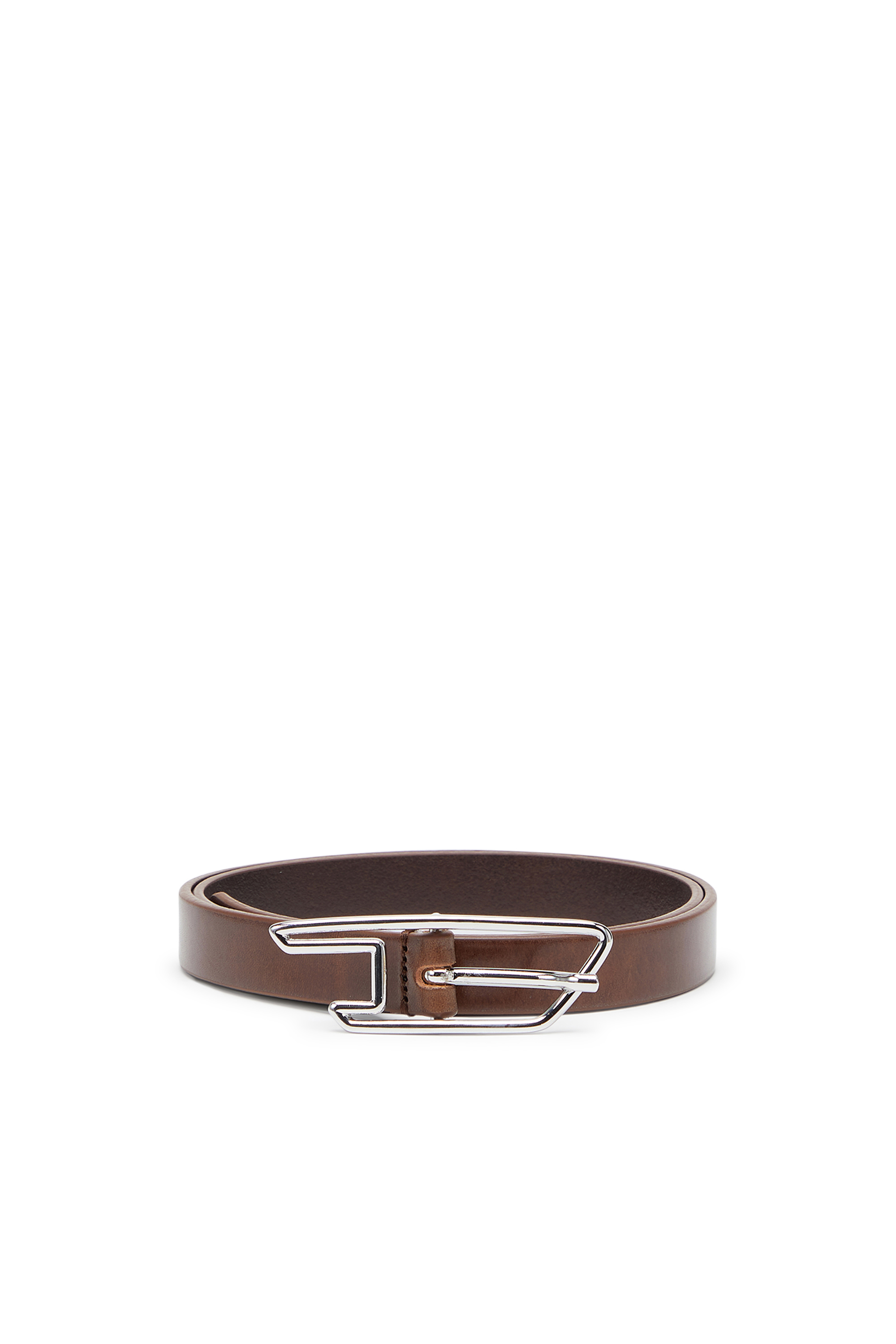 Diesel - B-D LINE W 20, 2 cm ceinture en cuir pull-up Femme in Marron - 1