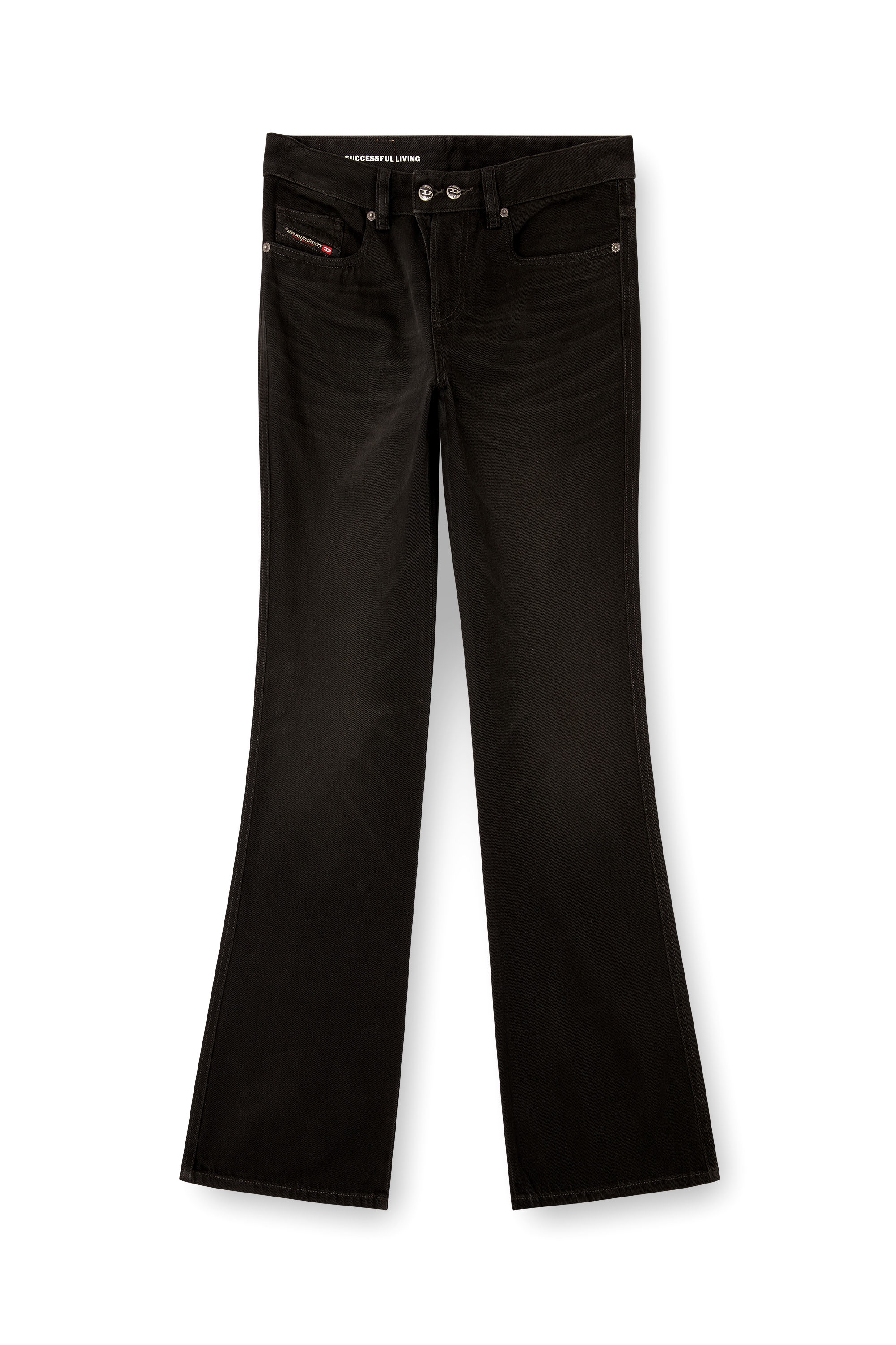 Diesel - Bootcut Jeans 1998 D-Buck 09M20 Homme, Noir/Gris foncé - Image 3