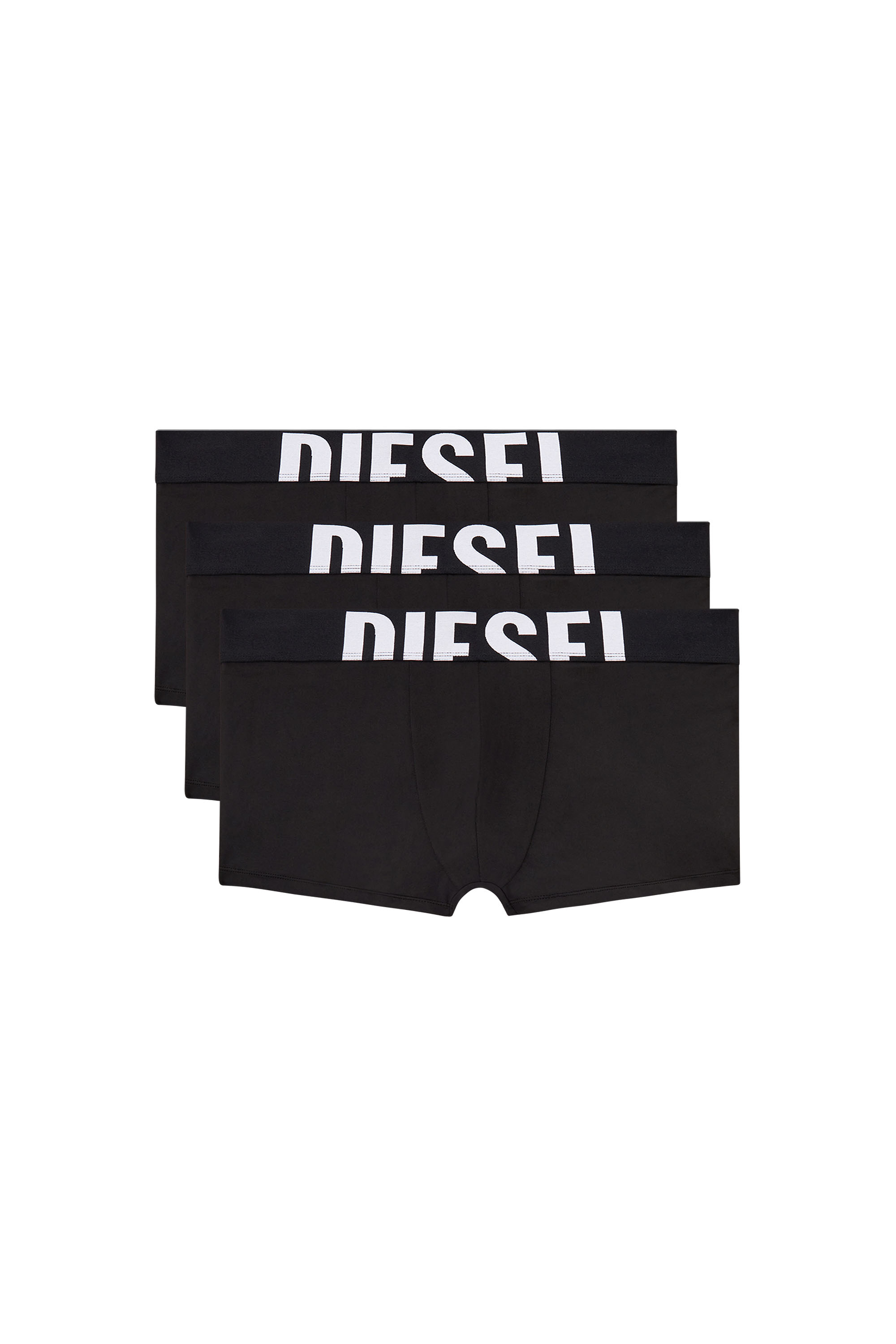 Diesel - DAMIEN-D-POP-3PACK-55, Lot de trois boxers en microfibre Homme in Noir - 2