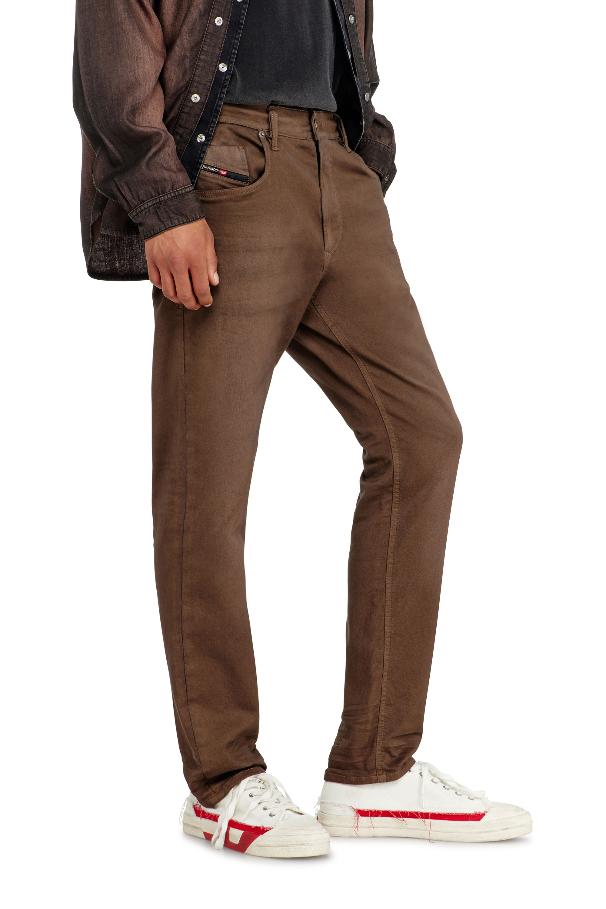 Diesel - Regular 2032 D-Krooley-BW Joggjeans&reg; 0670M Homme, Marron - Image 5