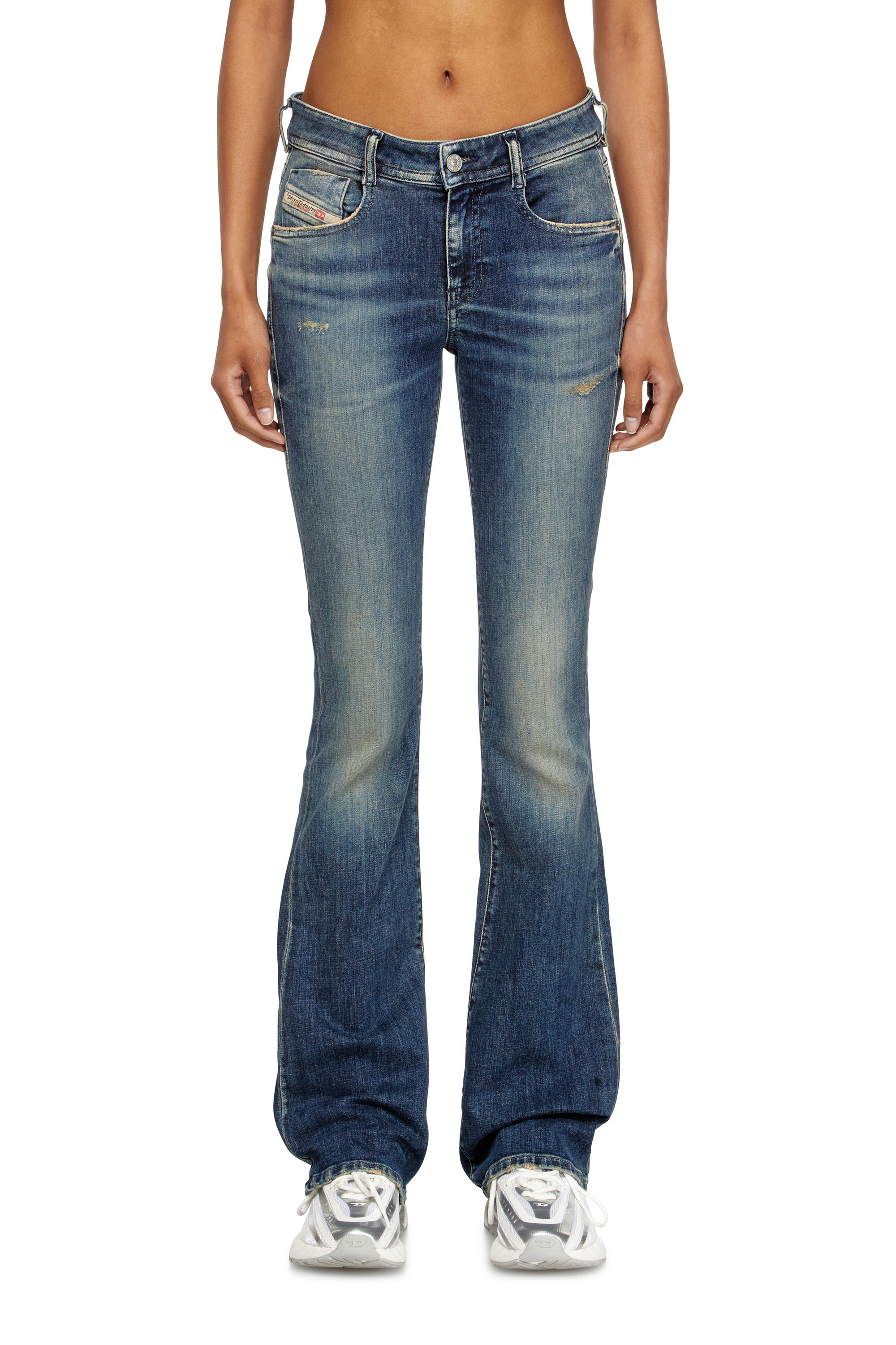 Diesel - Bootcut Jeans 1969 D-Ebbey 09L96 Femme, Bleu Foncé - Image 3