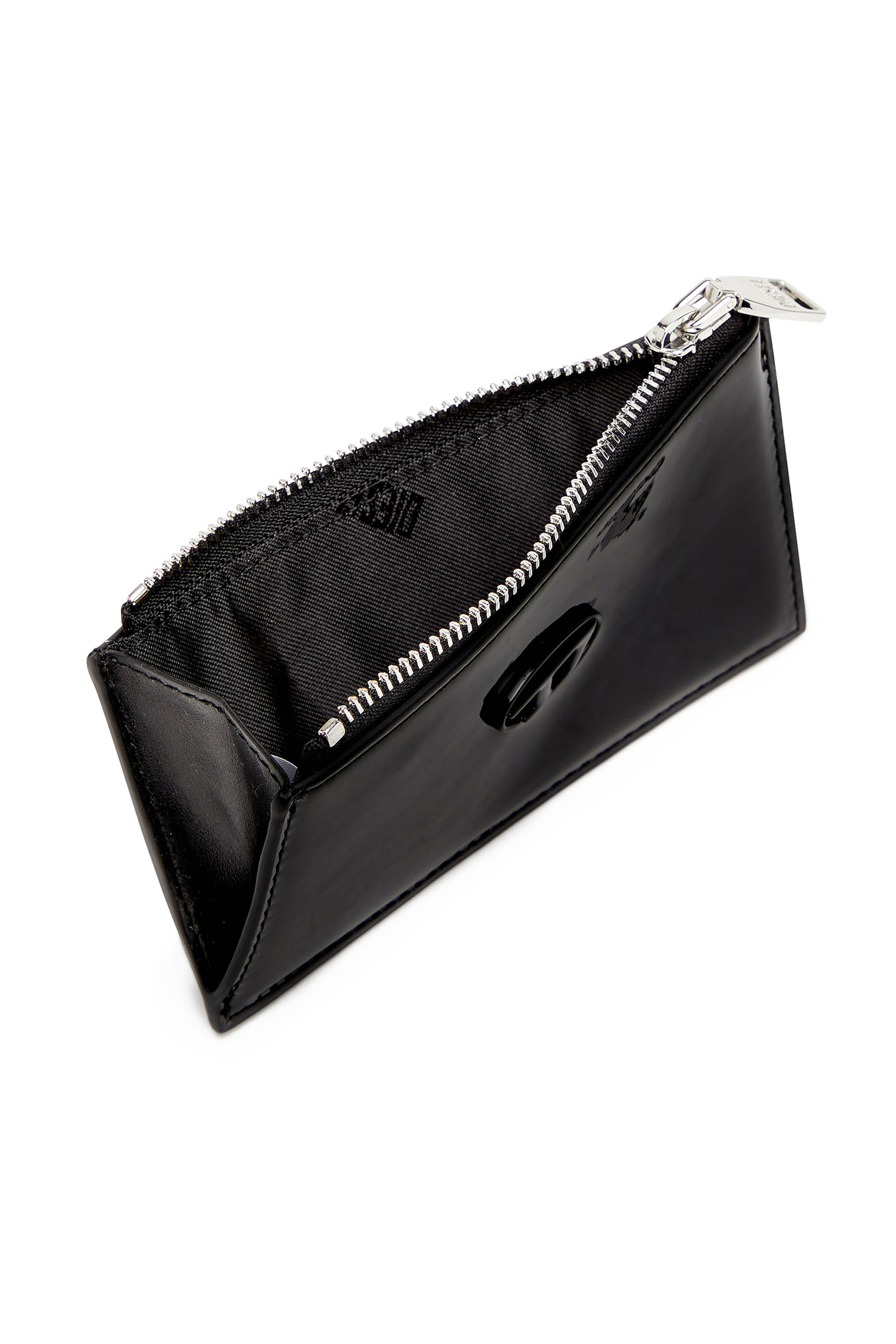 Diesel - PLAY CARD HOLDER III, Porte-cartes avec finition brillante Femme in Noir - 3