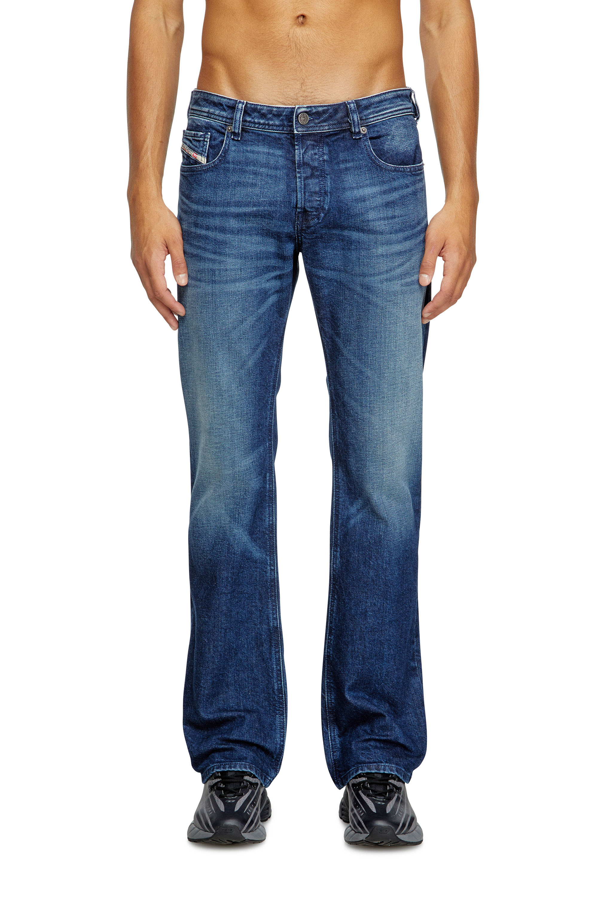 Diesel - Bootcut Jeans 2007 Zatiny 09L51 Homme, Bleu Foncé - Image 1