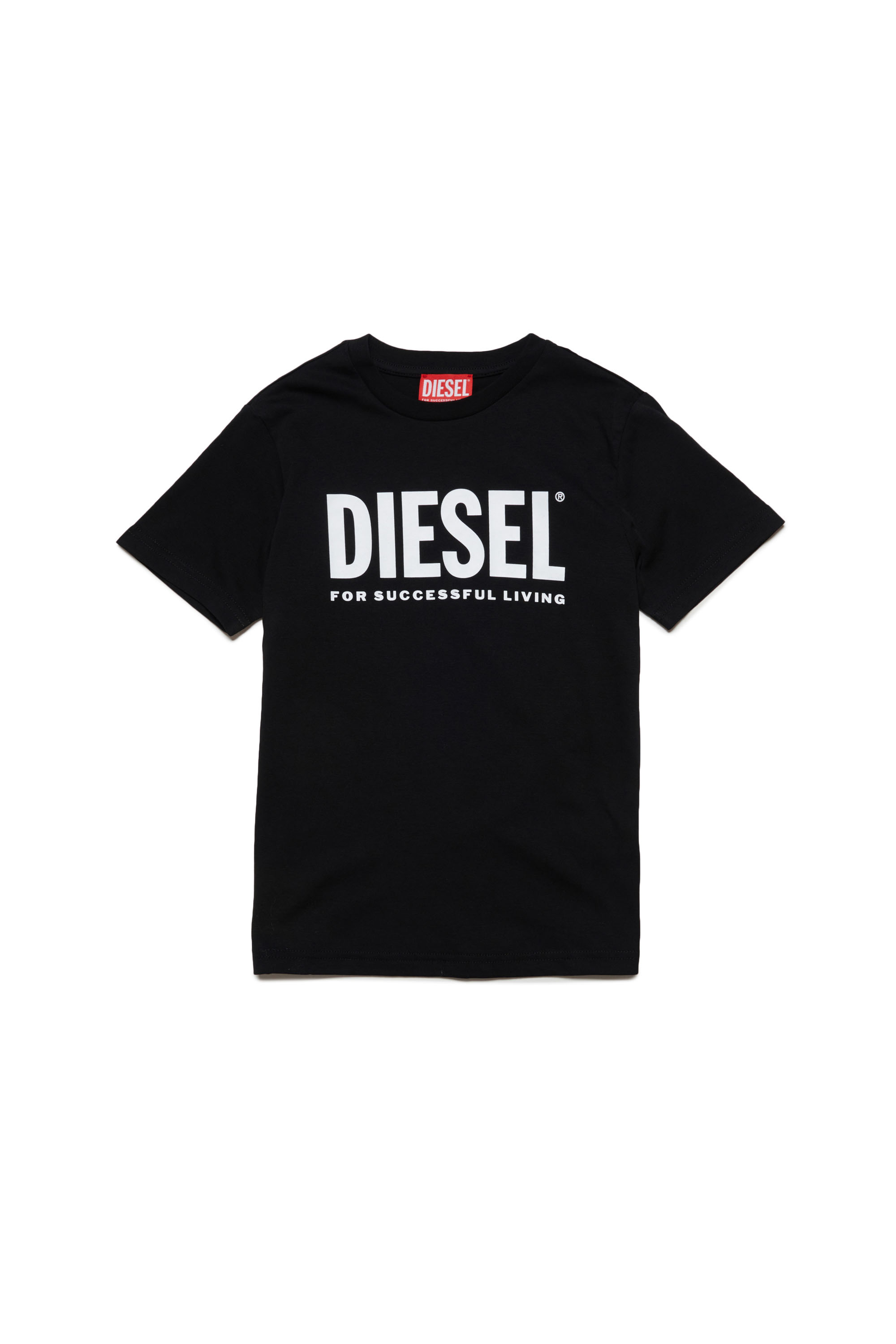 Diesel - LTGIM DI, Homme T-shirt avec logo imprimé in Noir - Image 1